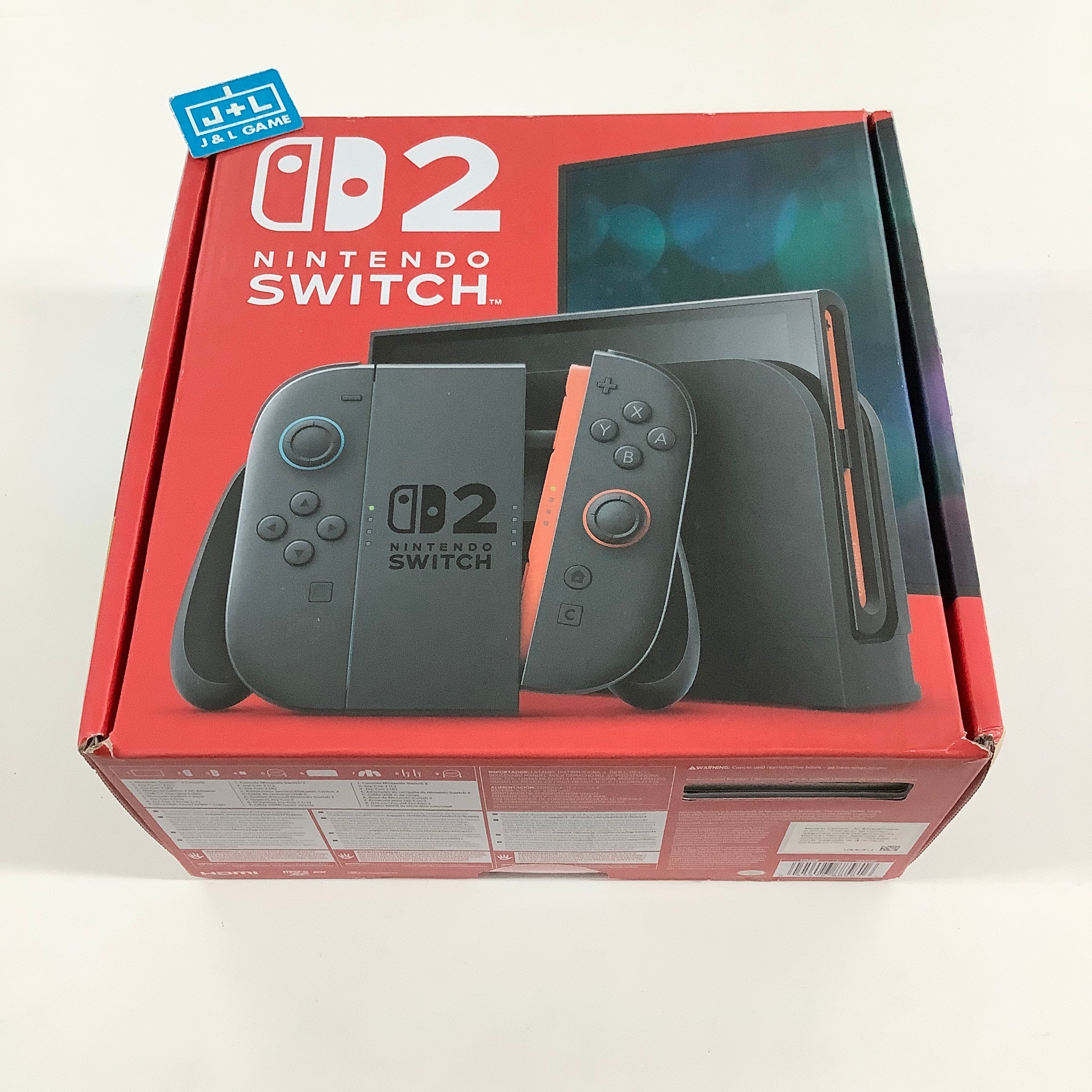 Nintendo Switch 2 (Light Blue/Light Red) - (NS2) Nintendo Switch 2 Consoles Nintendo