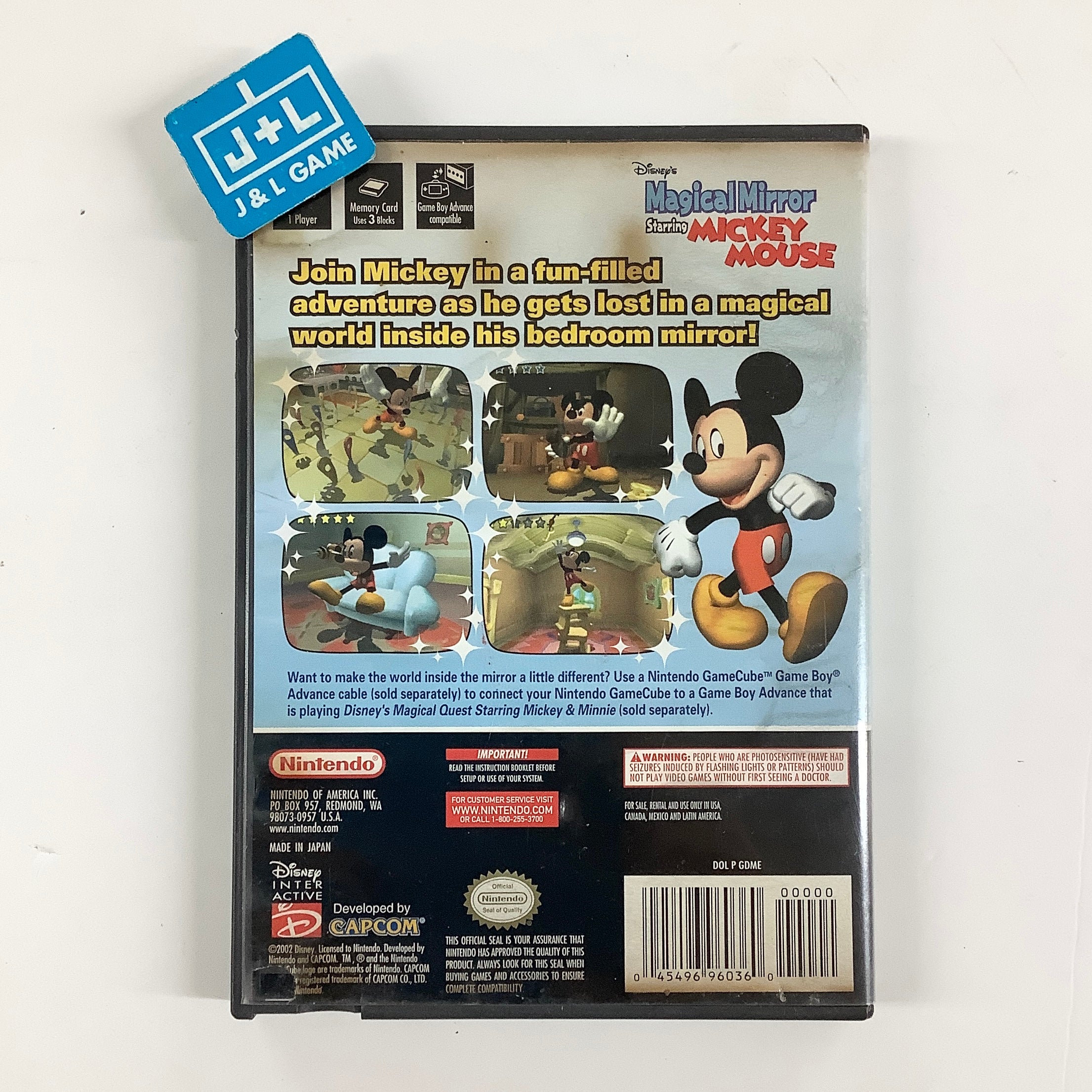 Disney's Magical Mirror Starring Mickey Mouse - (GC) GameCube [Pre-Owned] Video Games Nintendo