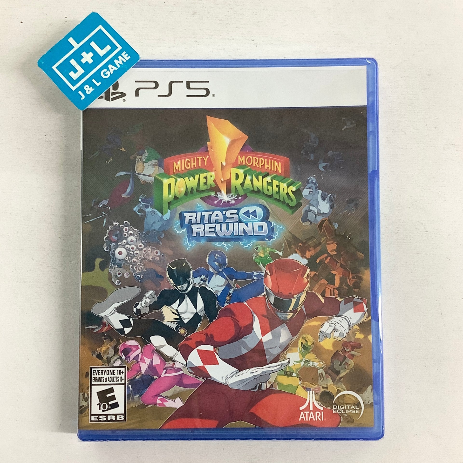 MIGHTY MORPHIN POWER Rangers Rita's Rewind Deluxe Edition PS5 Euro New