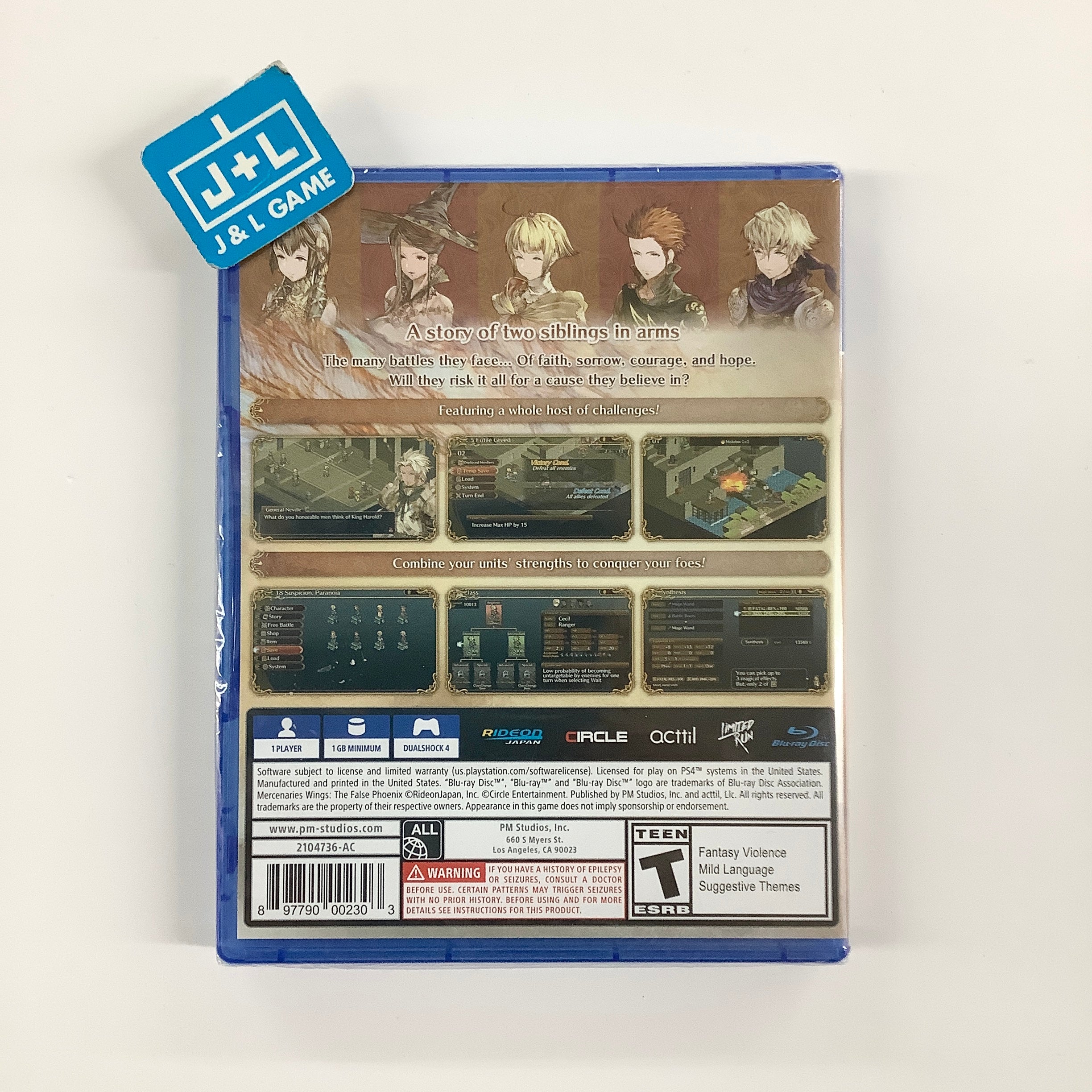 Mercenaries Wings: The False Phoenix - (PS4) PlayStation 4 Video Games Limited Run Games