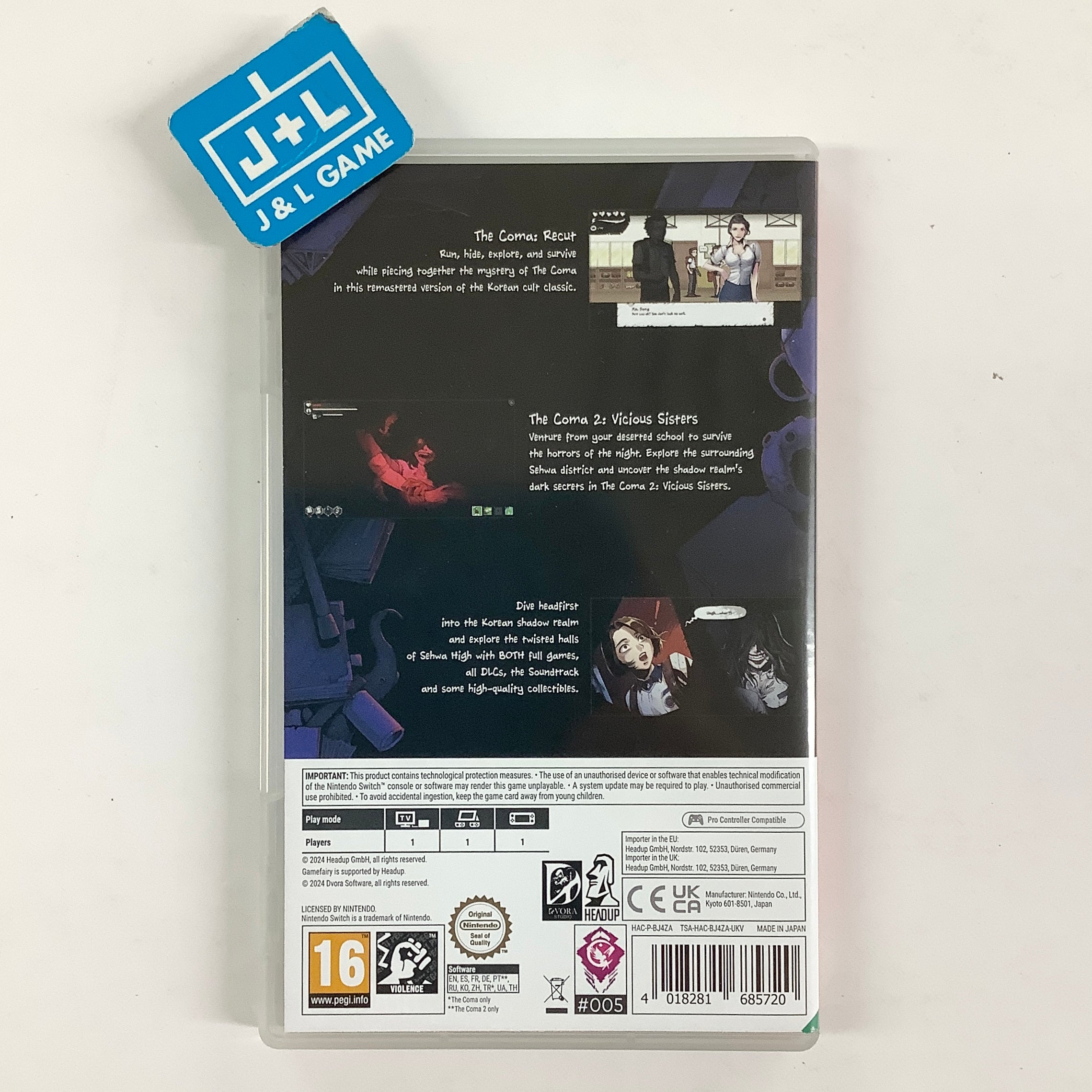 The Coma 1+2 Deluxe (Limited Collector’s Edition) -