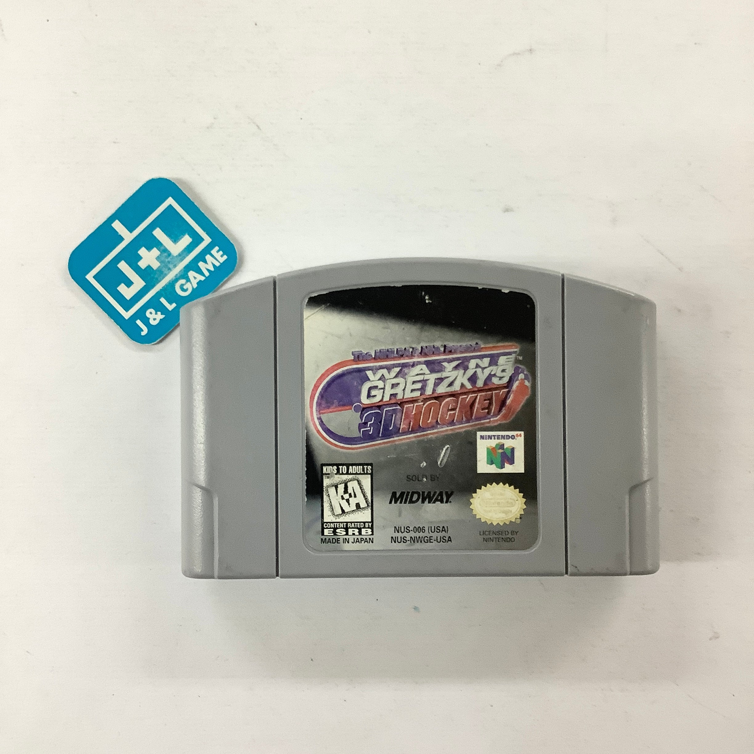 Wayne Gretzky's 3D Hockey - (N64) Nintendo 64 [Pre-Owned] Video Games Midway   