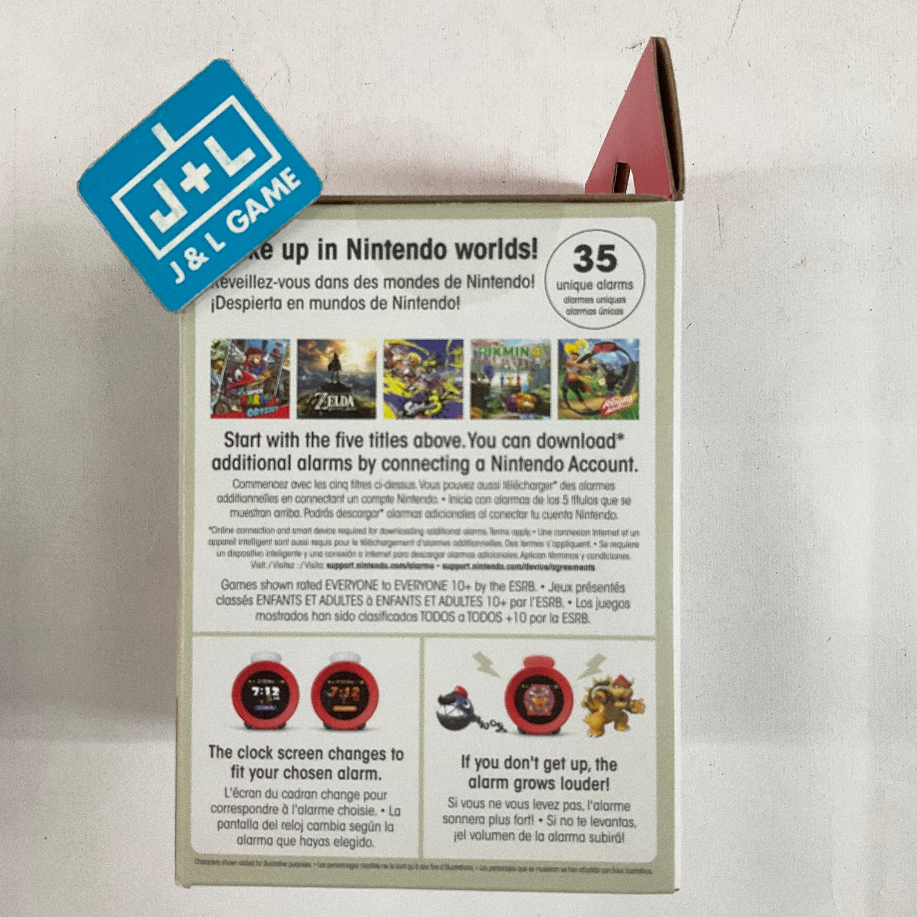 Nintendo Sound Clock Alarmo Alarm Clock - Toys Video Games Nintendo