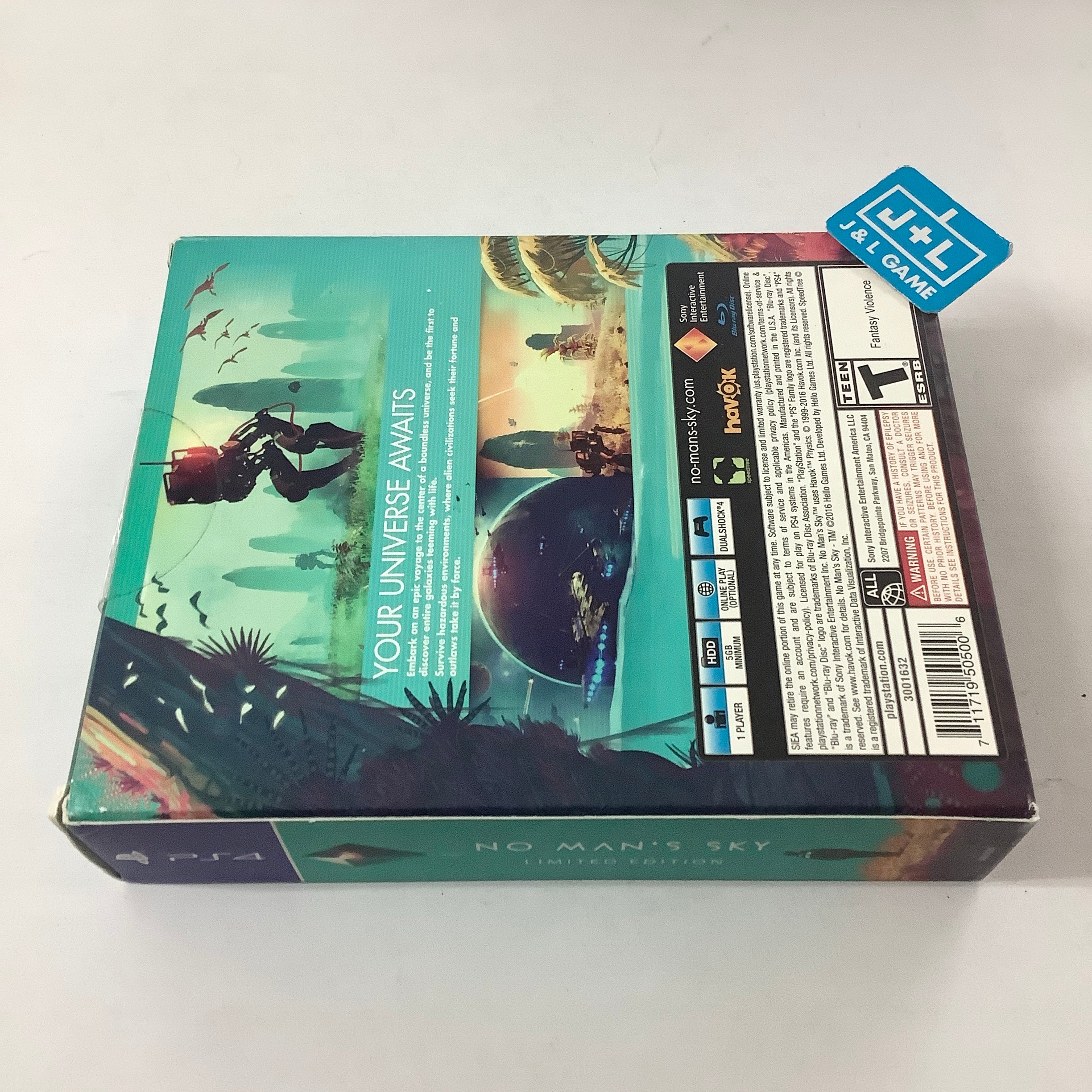 No Man's Sky (Limited Edition) - (PS4) PlayStation 4 | J&L Game