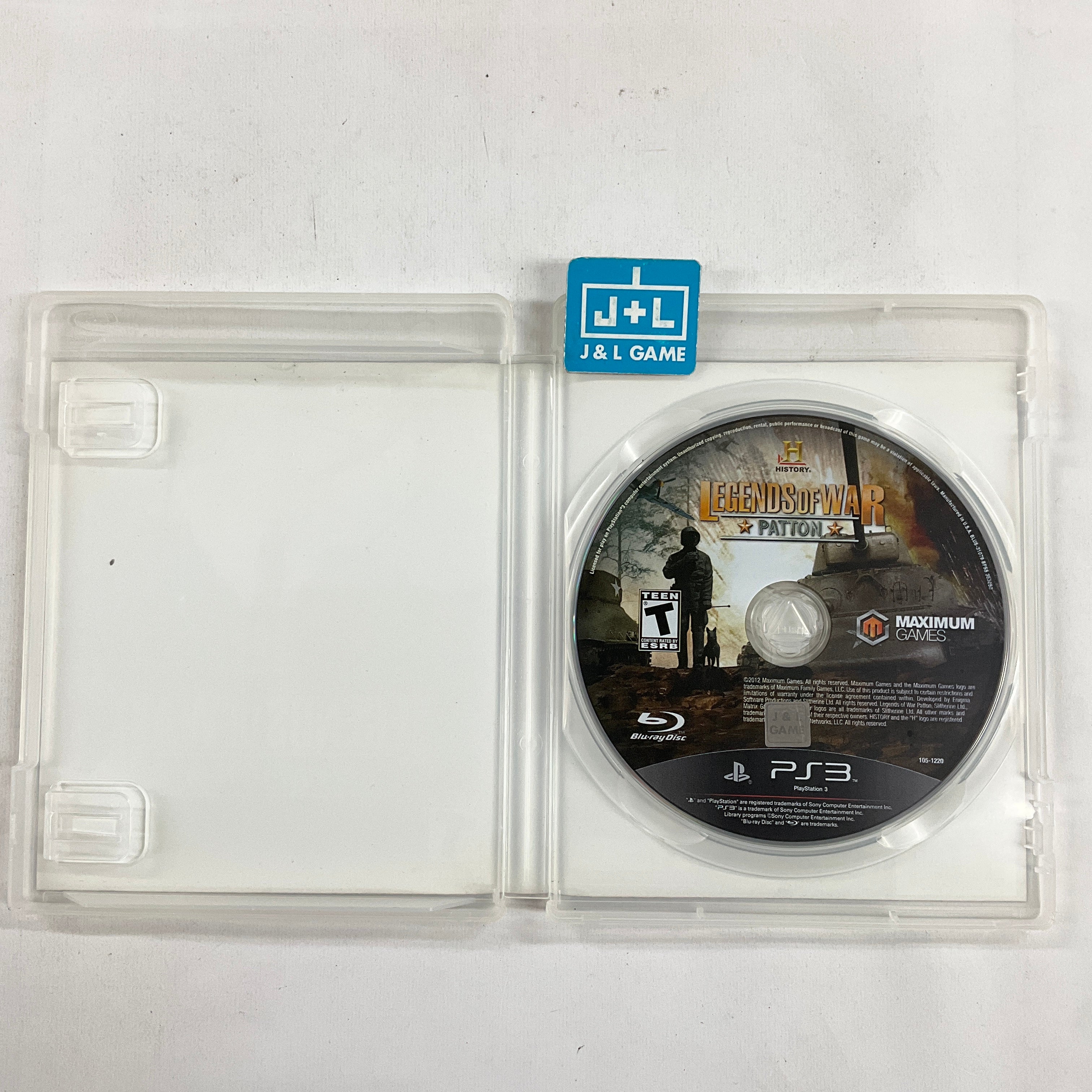Legends of War: Patton - (PS3) PlayStation 3 [Pre-Owned] Video Games Maximum Games