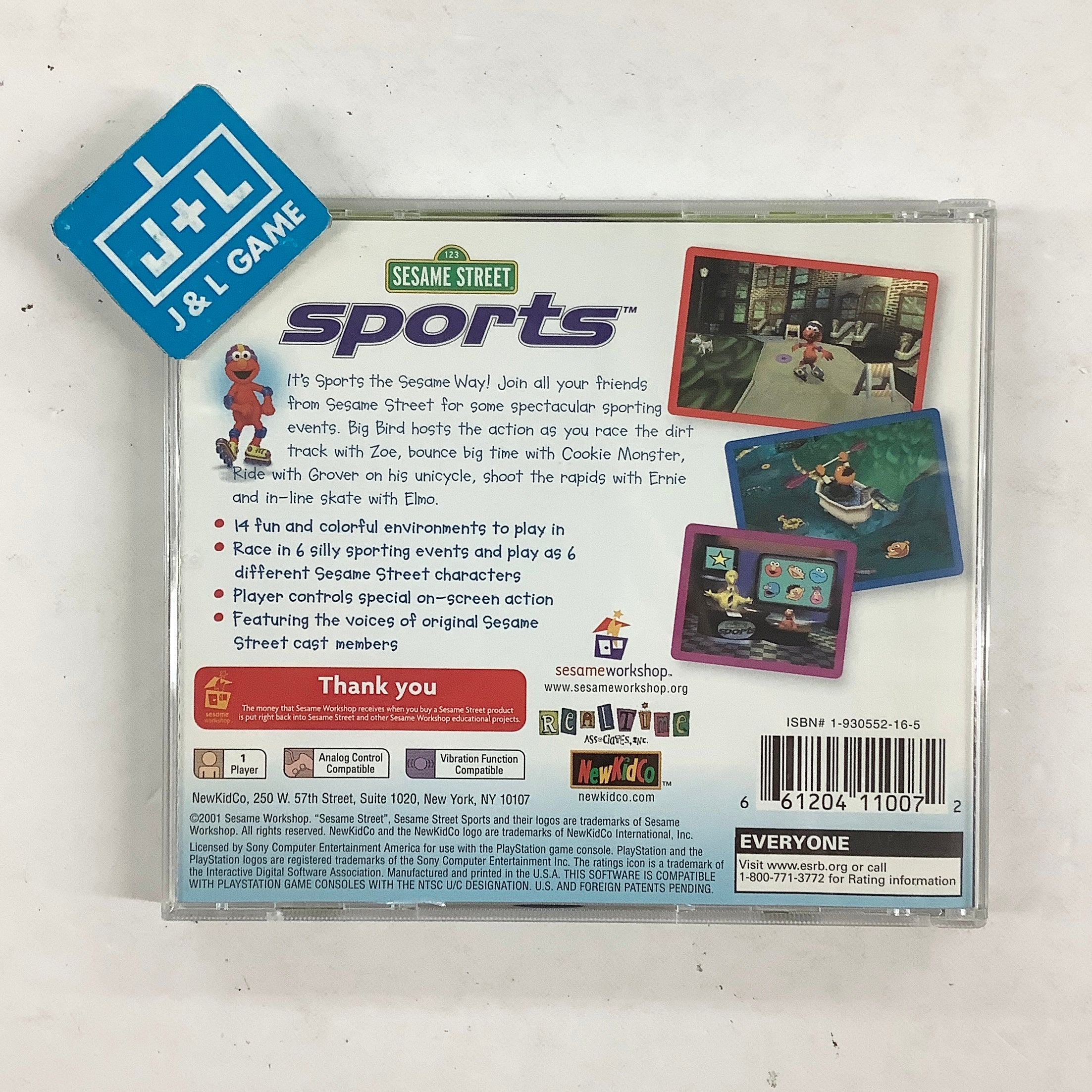 Sesame Street Sports - (PS1) PlayStation 1 [Pre-Owned] Video Games Sesame Street