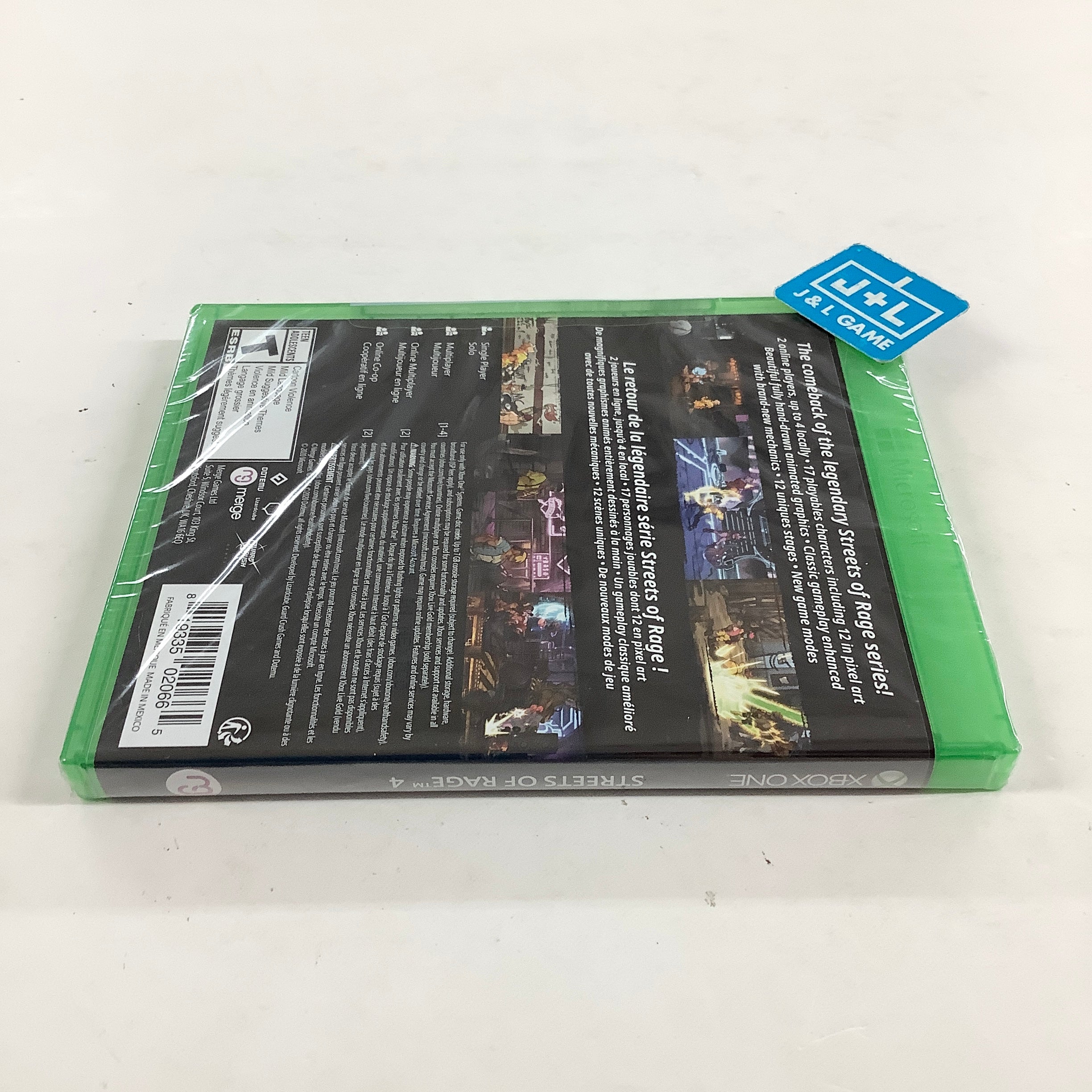 Streets of Rage 4 (With Artbook and Keyring) - (XB1) Xbox One Video Games Merge Games
