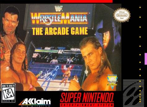 WWF Wrestlemania: The Arcade Game - (SNES) Super Nintendo [Pre-Owned] Video Games Acclaim   