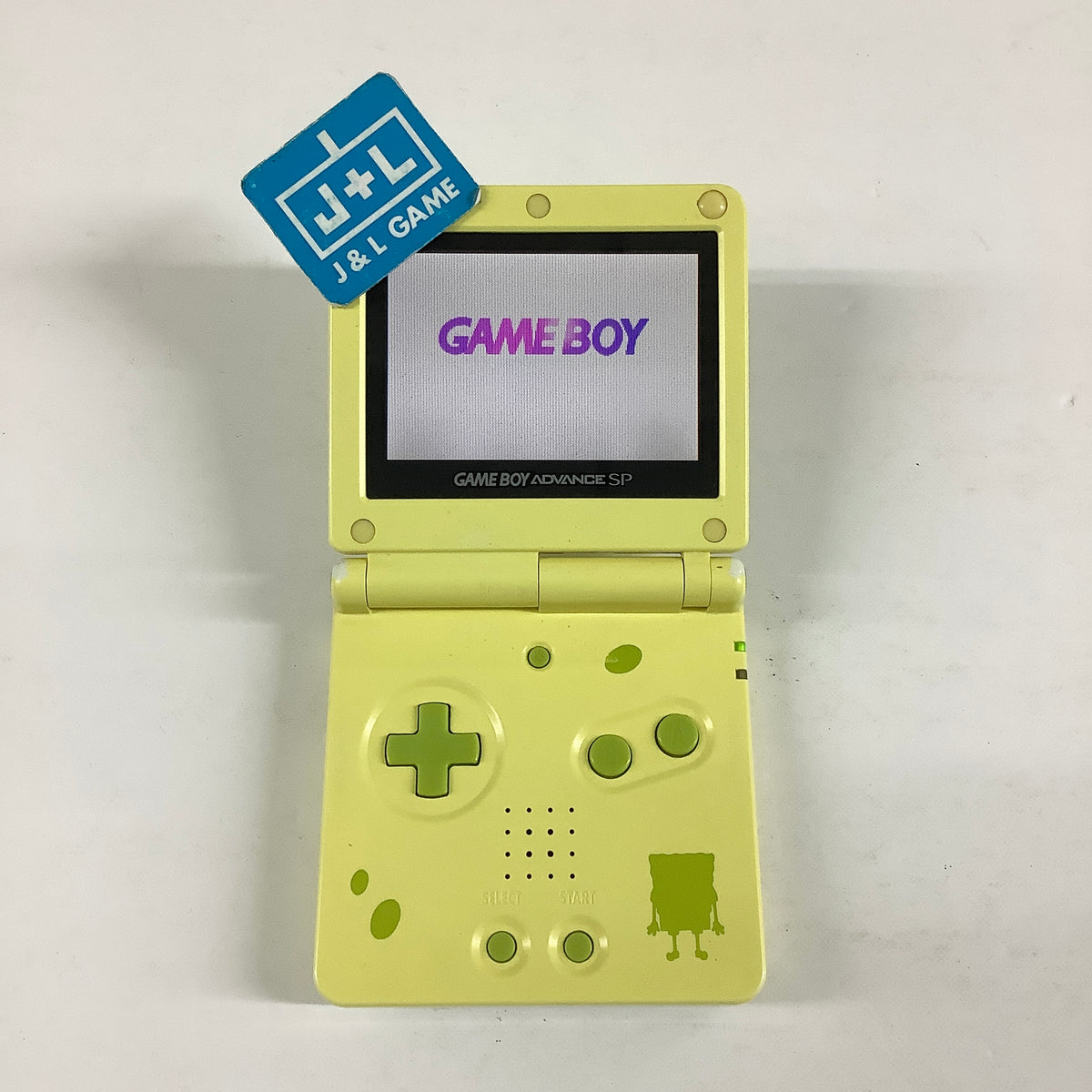 Nintendo Game Boy Advance SP Console AGS - 101 (SpongeBob SquarePants) - (GBA) Game Boy Advance SP [Pre-Owned]