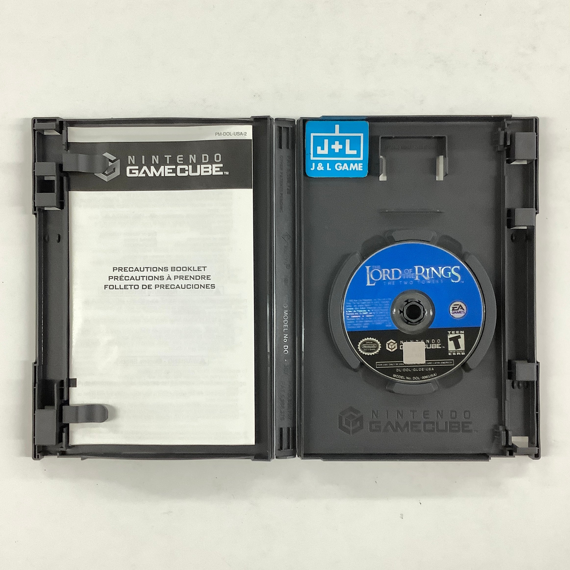 The Lord of the Rings: The Two Towers - (GC) GameCube [Pre-Owned] Video Games EA Games
