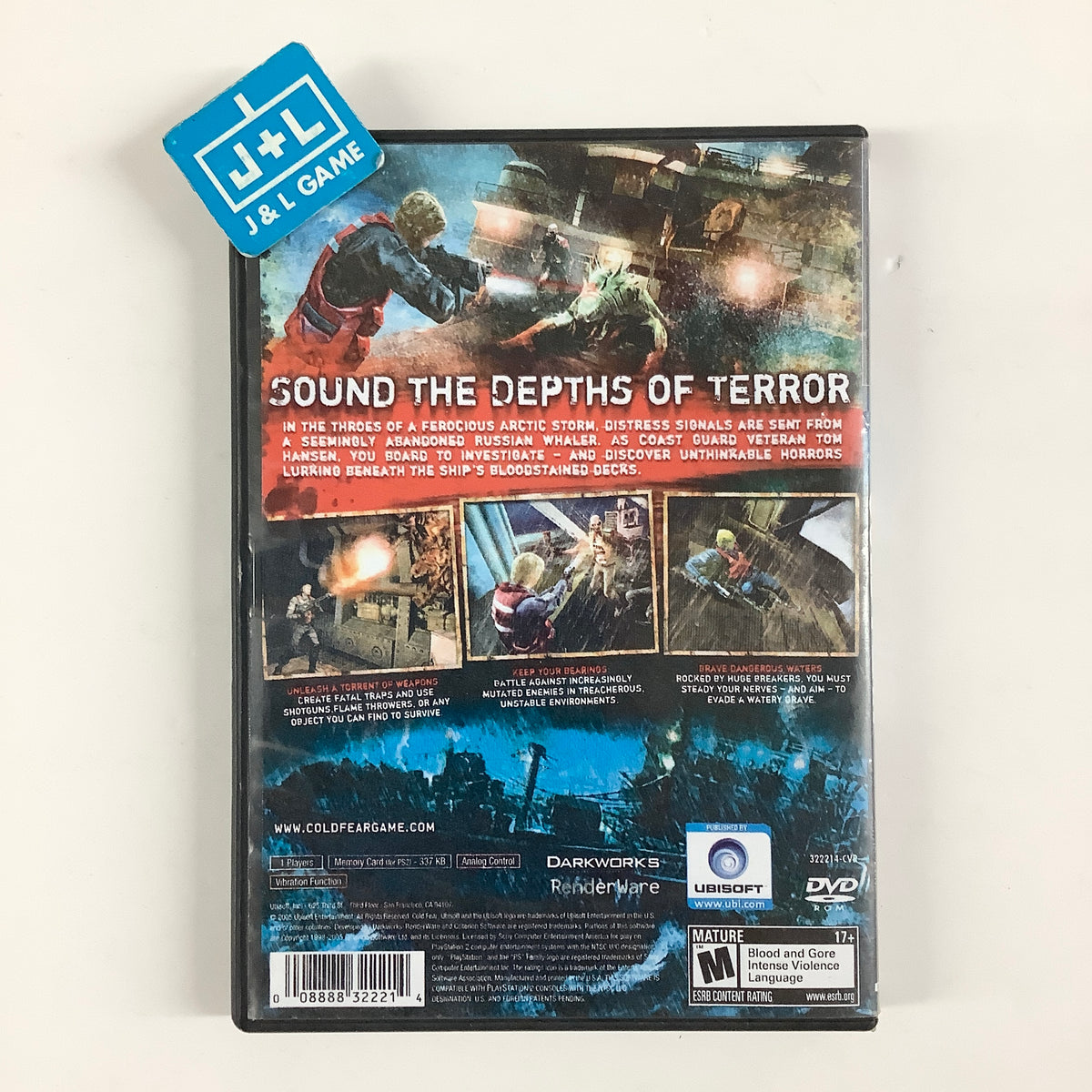 Cold Fear - (PS2) PlayStation 2 [Pre-Owned] Video Games Ubisoft
