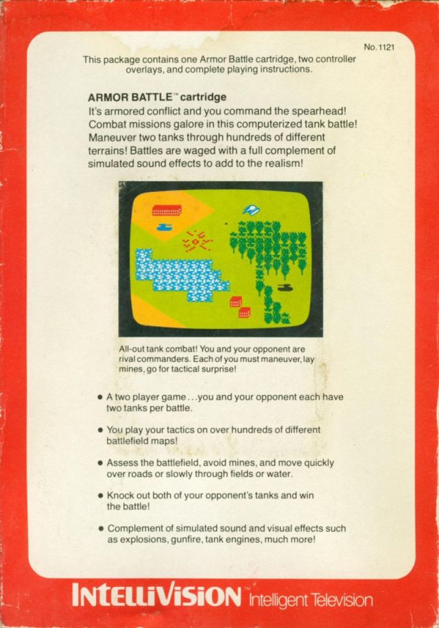 Armor Battle - (INTV) Intellivision [Pre-Owned] Video Games Mattel   