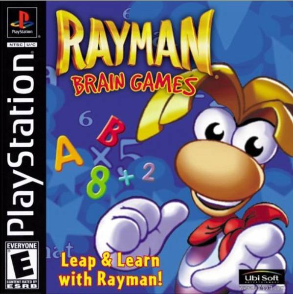 Rayman Brain Games - (PS1) PlayStation 1 [Pre-Owned] Video Games Ubisoft   