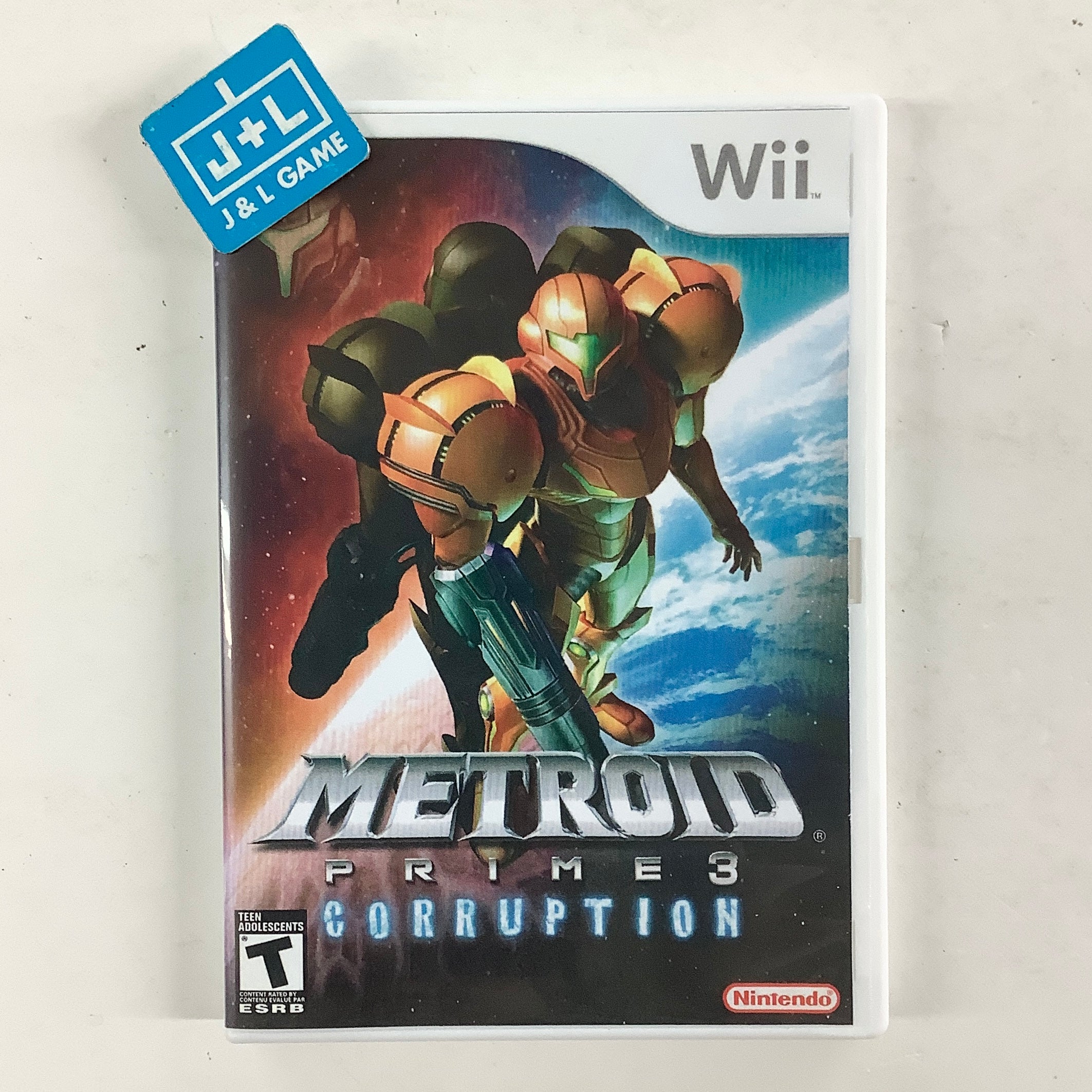 Metroid Prime 3: Corruption - Nintendo Wii [Pre-Owned] Video Games Nintendo