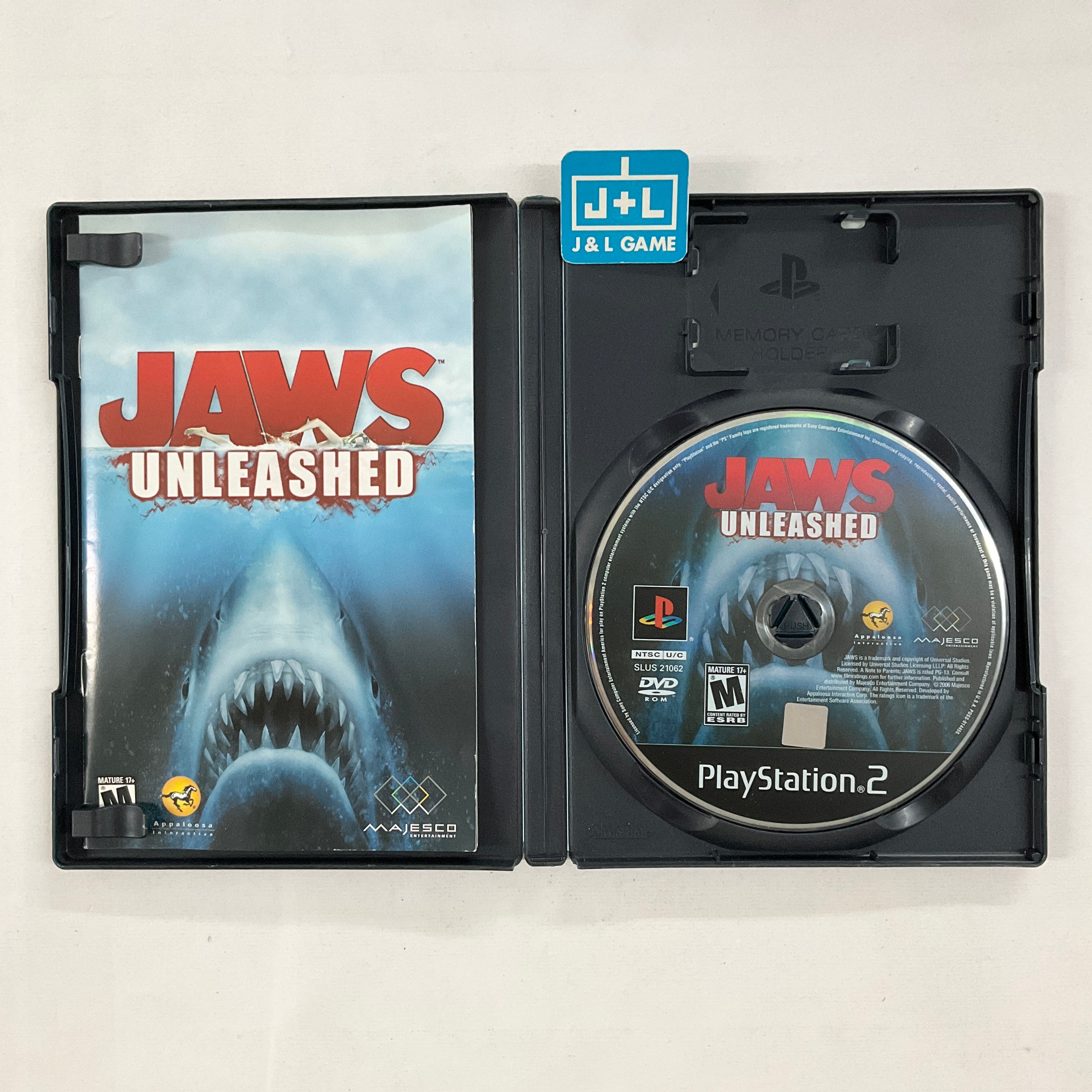 Jaws Unleashed - (PS2) PlayStation 2 [Pre-Owned] Video Games Majesco   