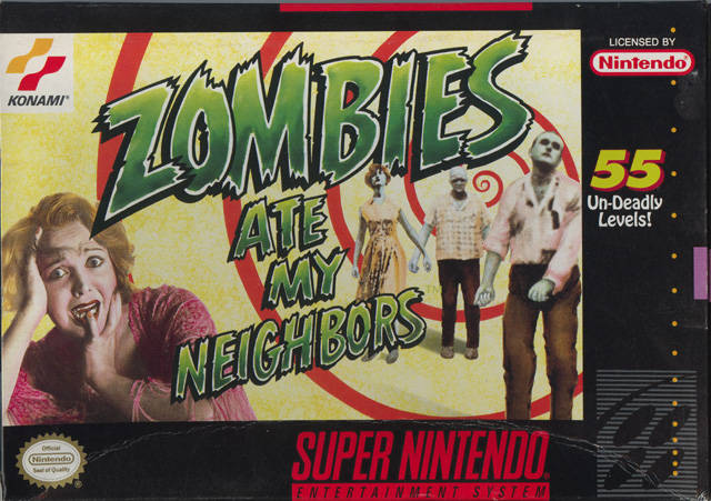 Zombies Ate My Neighbors - (SNES) Super Nintendo [Pre-Owned] Video Games Konami