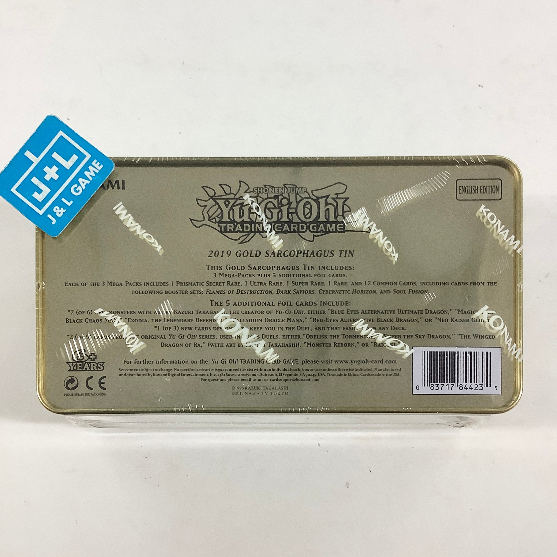 Yu-Gi-Oh! Cards 2019 Gold Sarcophagus Mega Tin - (YGO) Yu-Gi-Oh! COLLECTIBLE_CARD Yu-Gi-Oh!