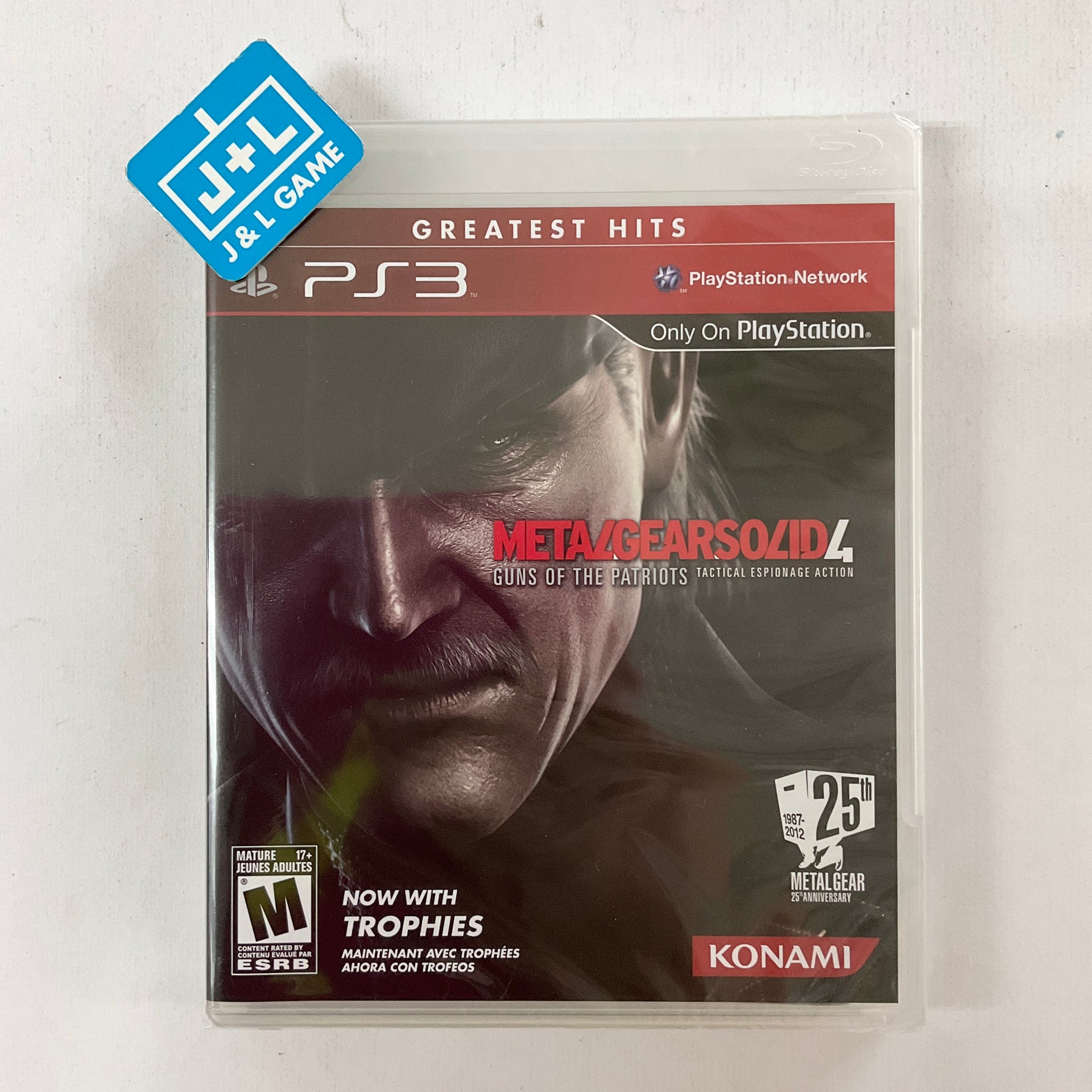 metal gear solid ps3 pkg Metal Gear Solid 4 Guns of the Patriots