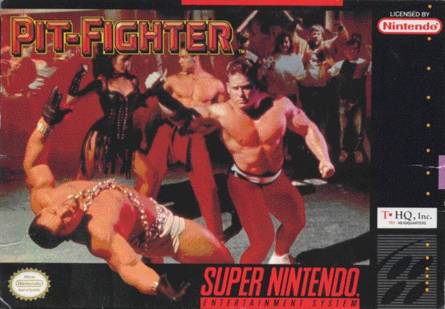 Pit-Fighter - (SNES) Super Nintendo [Pre-Owned]