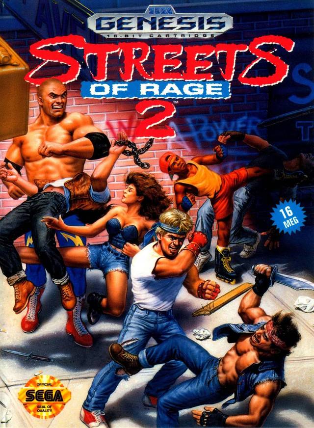 Streets of Rage 2 (Not For Resale Edition)  - (SG) SEGA Genesis [Pre-Owned] Video Games Sega   