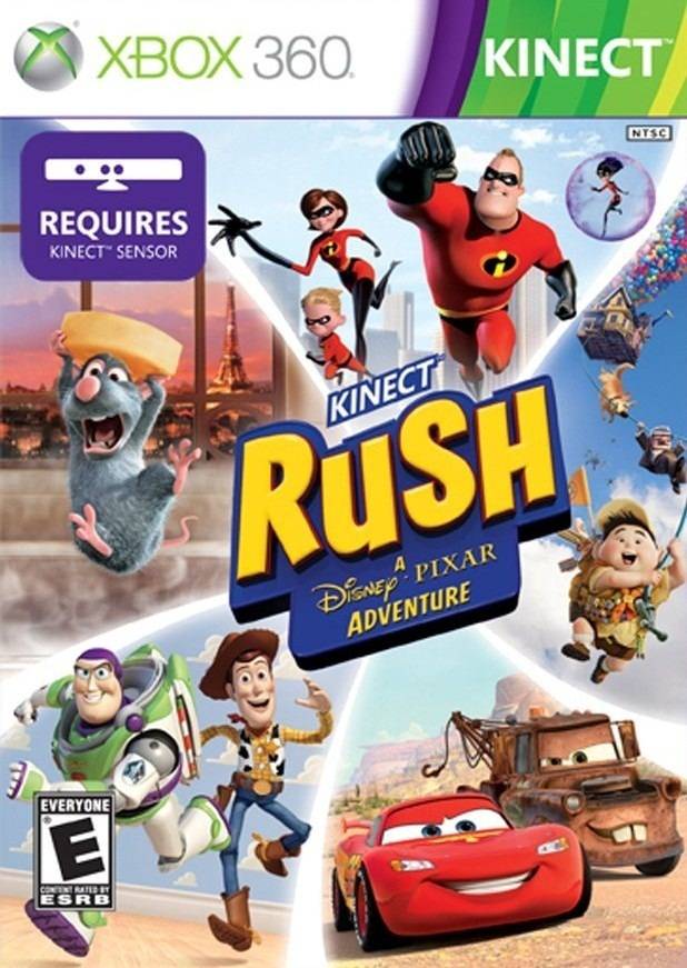 Kinect Rush: A Disney-Pixar Adventure (Kinect Required) - Xbox 360 [Pre-Owned] Video Games Microsoft Game Studios   