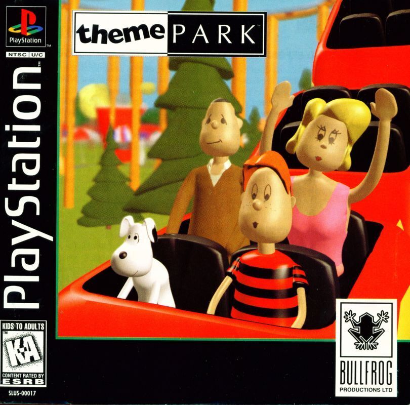 Theme Park - (PS1) PlayStation 1 [Pre-Owned] Video Games Playstation   