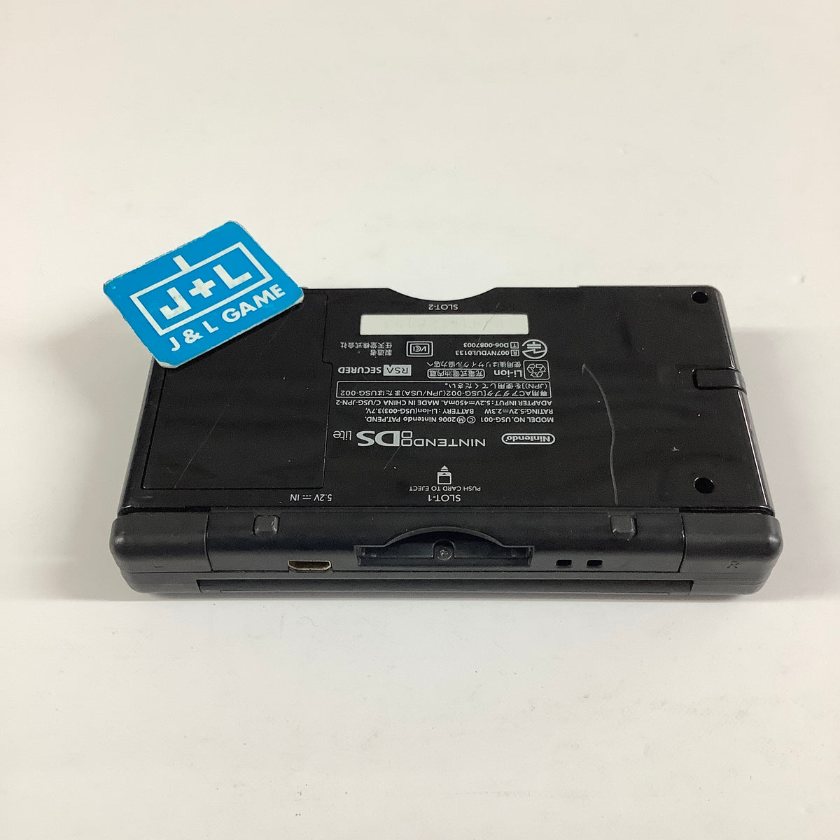 Nintendo DS Lite Console (Onyx) - (NDS) Nintendo DS [Pre-Owned]