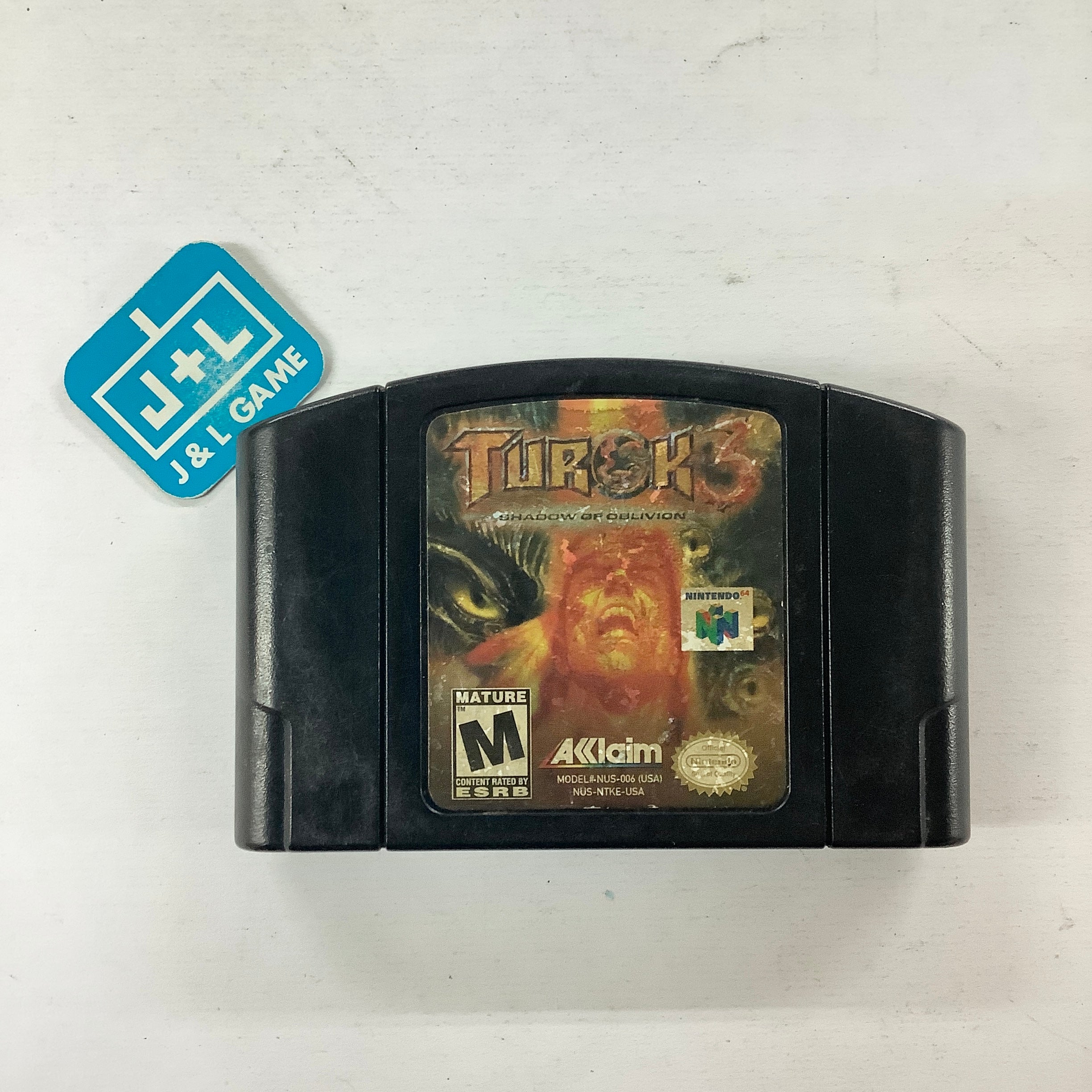 Turok 3: Shadow of Oblivion - (N64) Nintendo 64 [Pre-Owned] Video Games Acclaim   