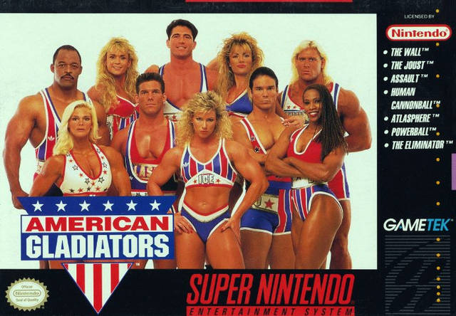American Gladiators - (SNES) Super Nintendo [Pre-Owned] Video Games GameTek   