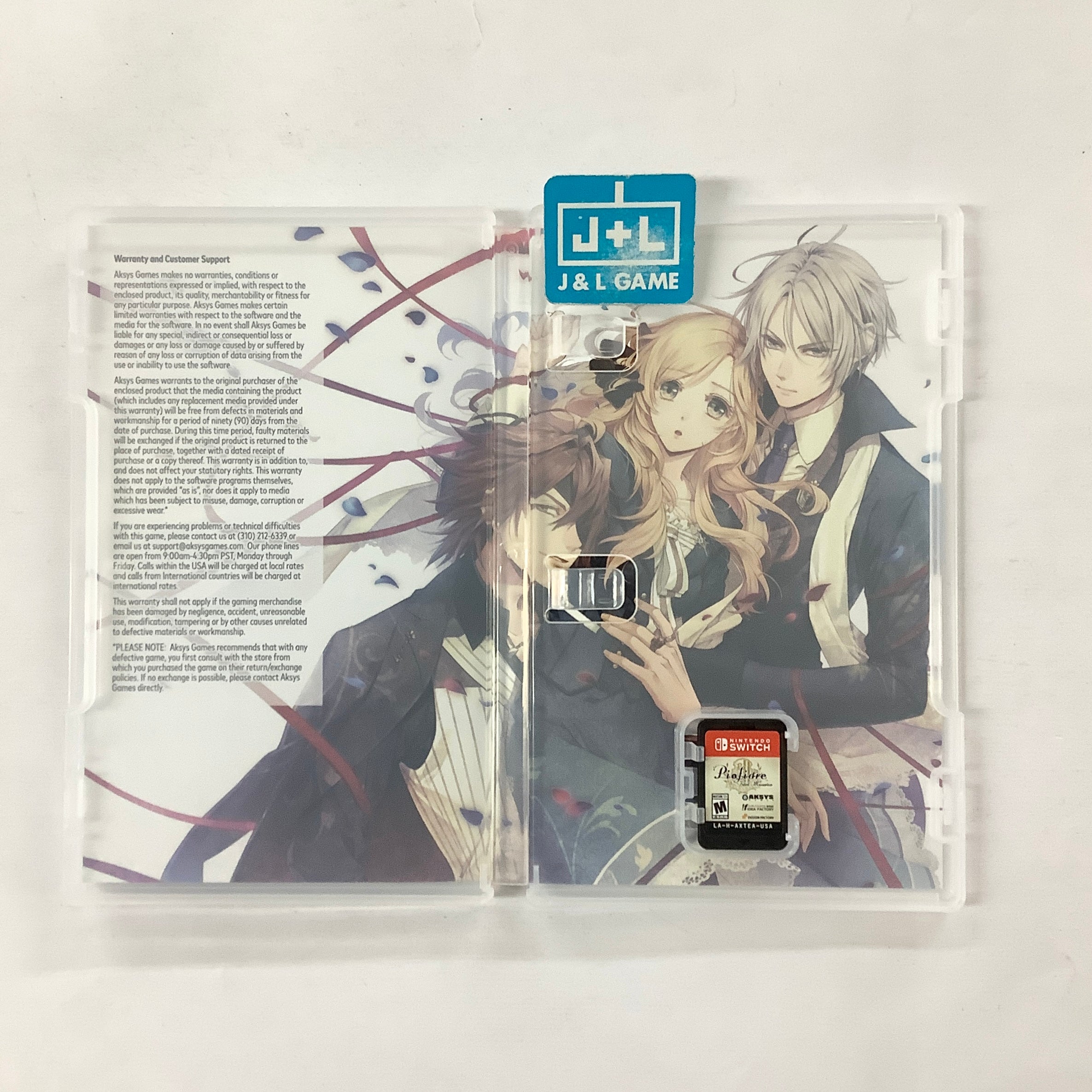 Piofiore: Fated Memories - (NSW)  Nintendo Switch [UNBOXING] Video Games Aksys   