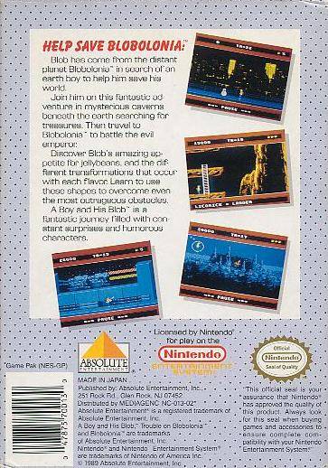 David Crane's A Boy and His Blob: Trouble on Blobolonia - (NES) Nintendo Entertainment System [Pre-Owned] Video Games Majesco   