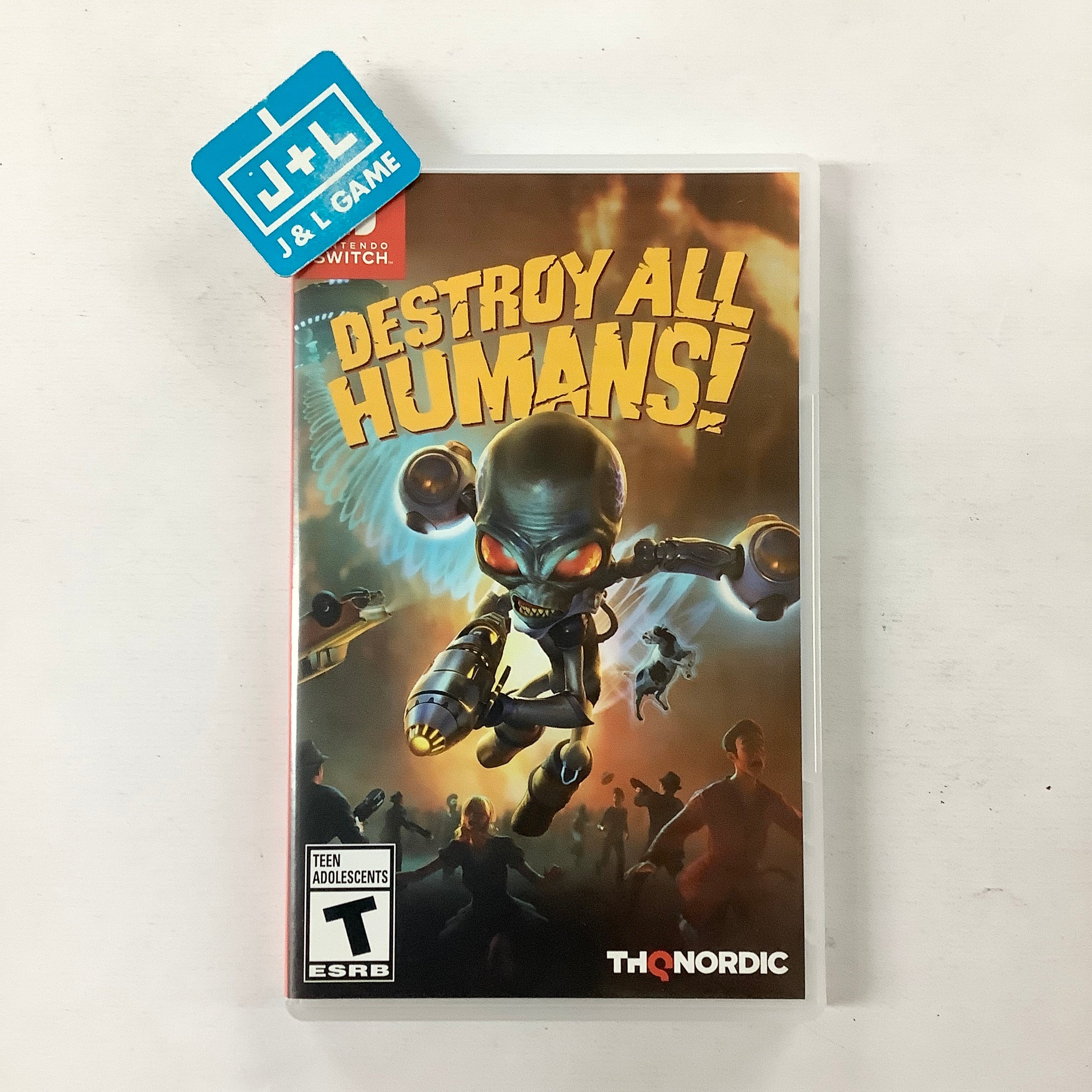 Destroy All Humans! - (NSW) Nintendo Switch [Pre-Owned] Video Games THQ Nordic   