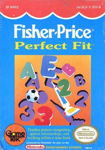 Fisher-Price: Perfect Fit - (NES) Nintendo Entertainment System [Pre-Owned] Video Games GameTek   