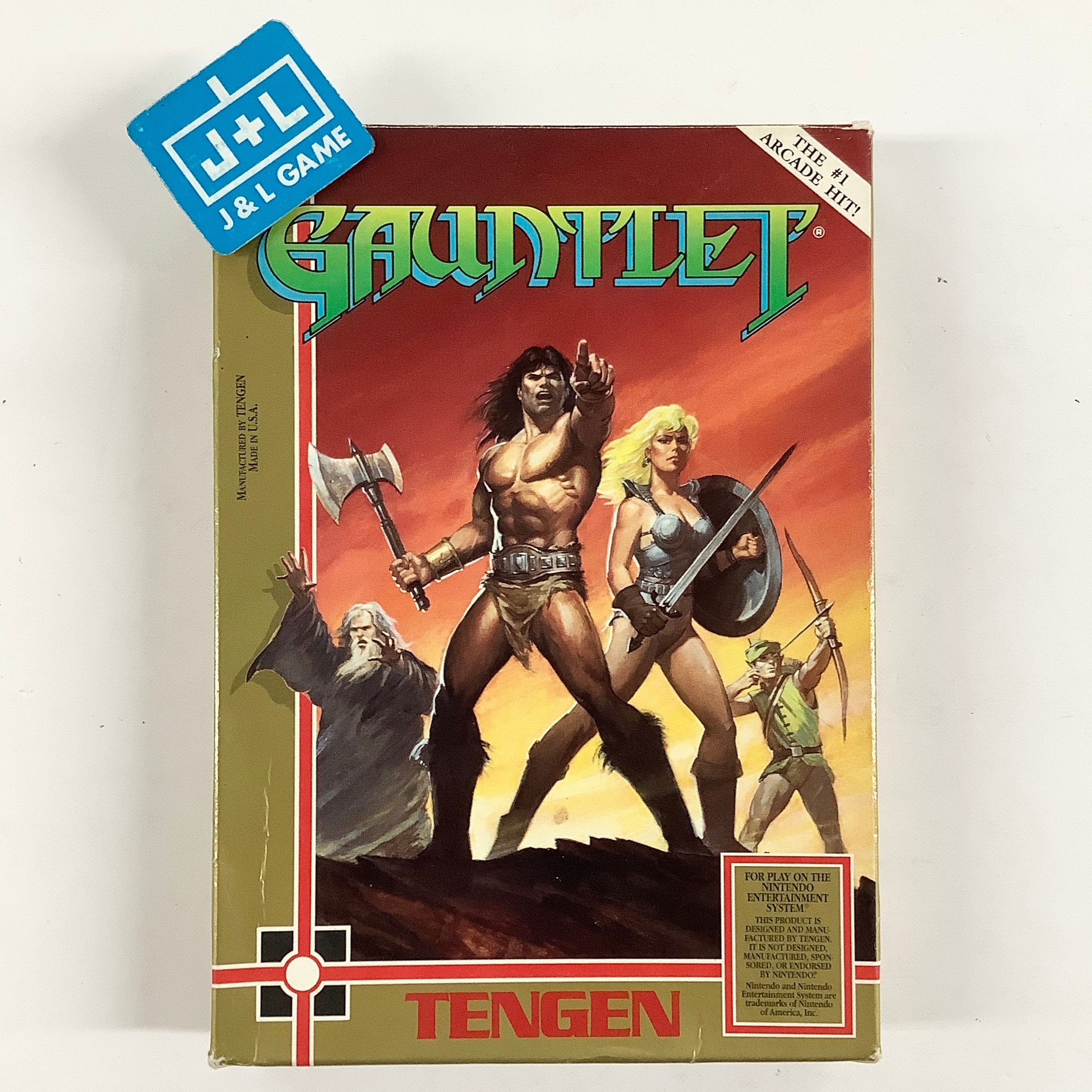 Gauntlet (Tengen Unlicensed) - (NES) Nintendo Entertainment System [Pre-Owned]