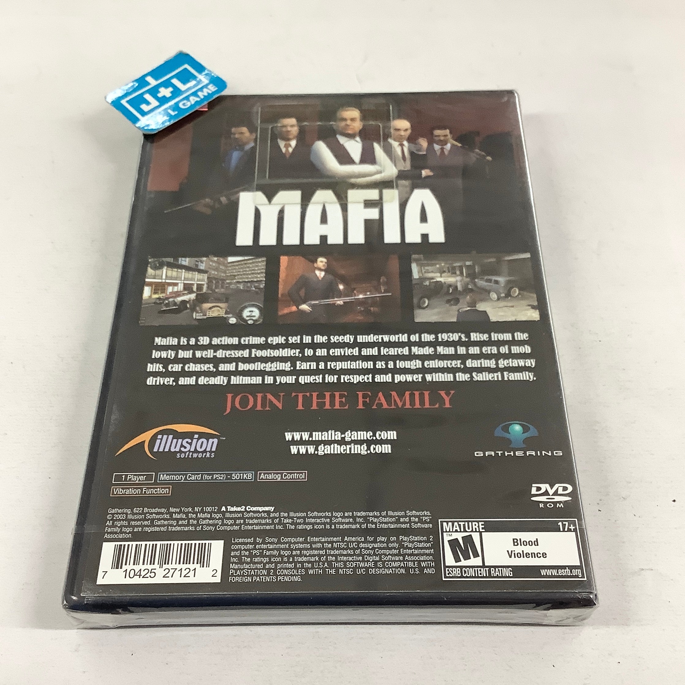 Mafia - (PS2) PlayStation 2 Video Games Gathering