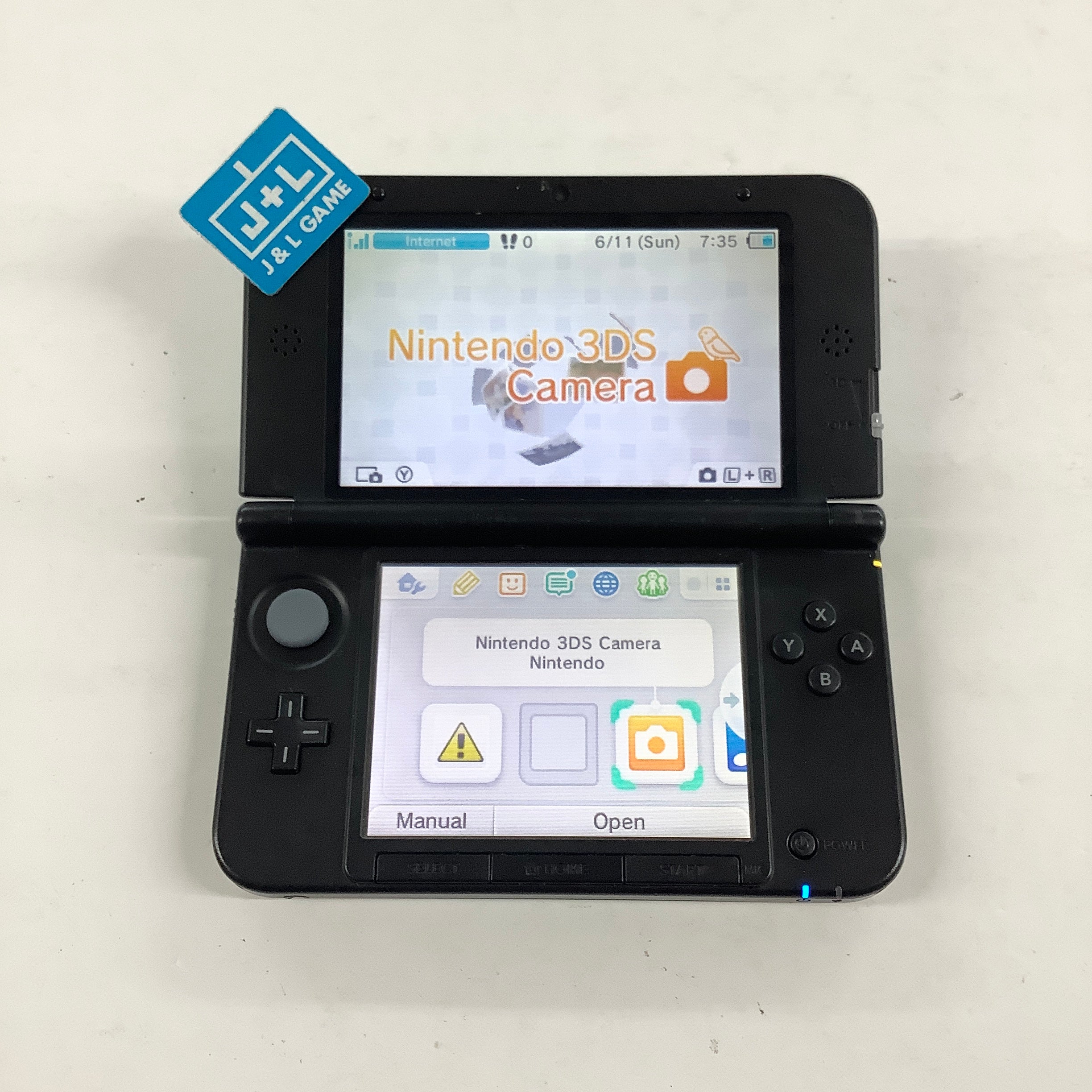 Nintendo 3DS XL Console (Mario & Luigi Silver) - Nintendo 3DS [Pre-Owned] Consoles Nintendo