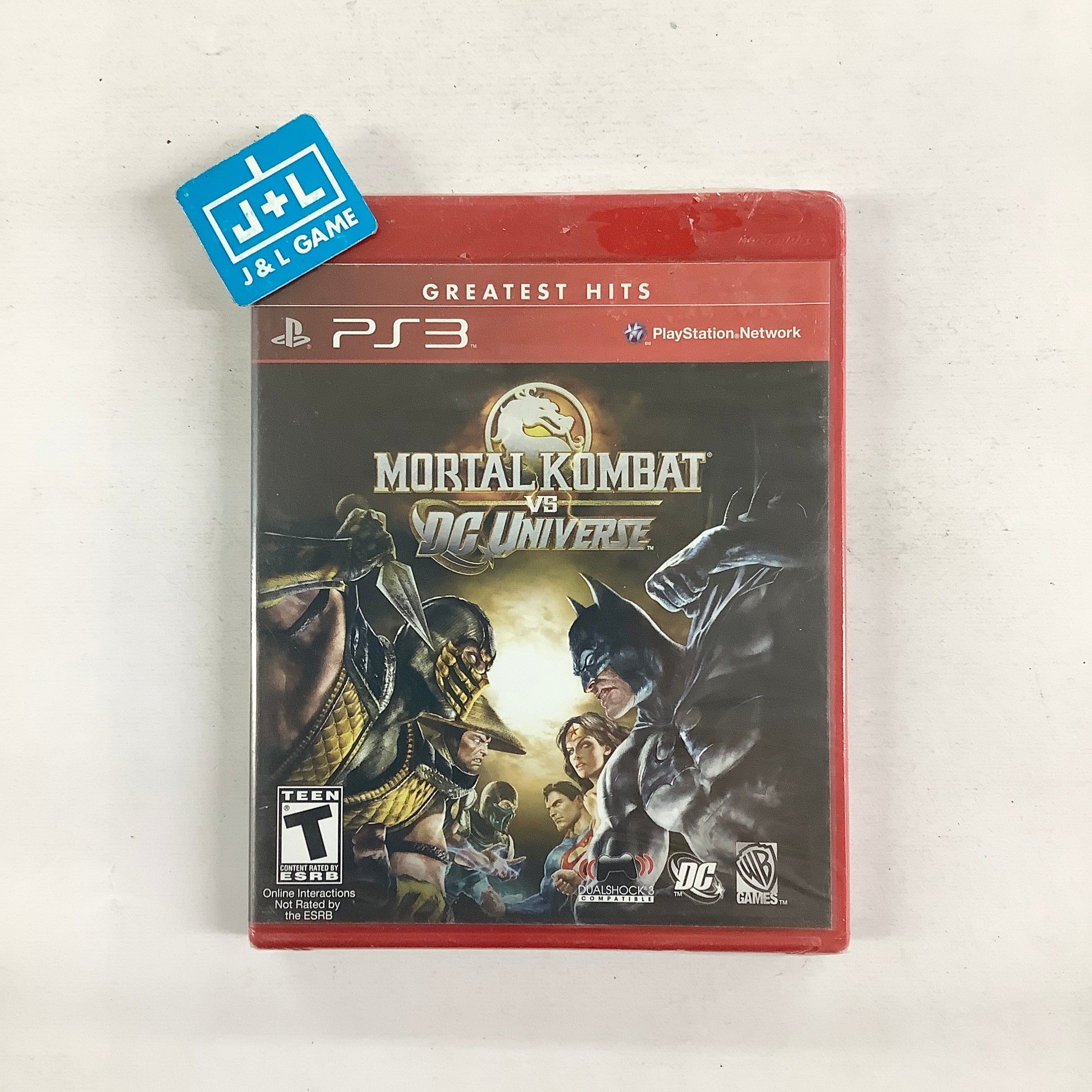 Mortal Kombat vs. DC Universe (Greatest Hits) - PlayStation 3 Video Games Midway