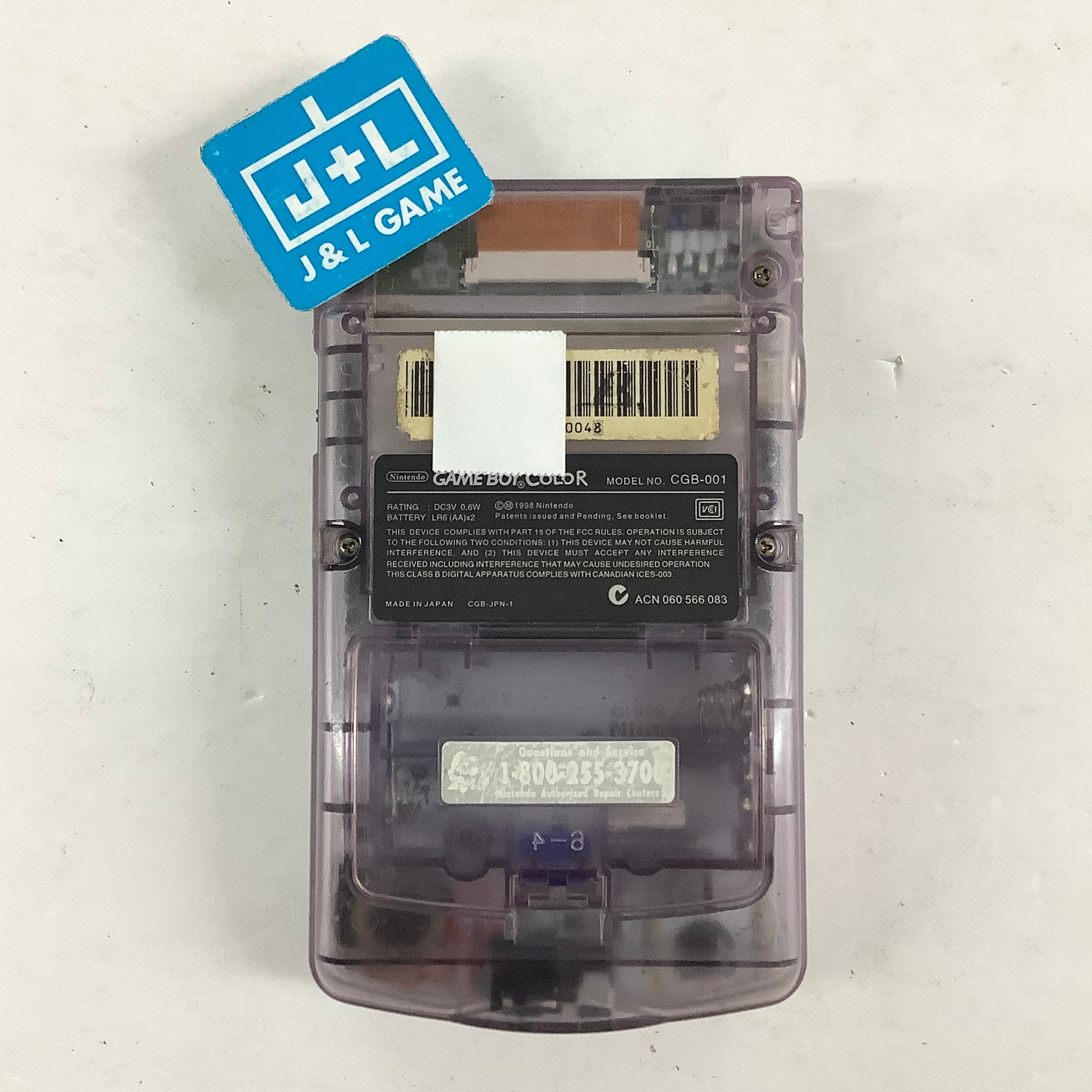 Nintendo Game Boy Color Console (Atomic Purple) - (GBC) Game Boy Color [Pre-Owned] Consoles Nintendo