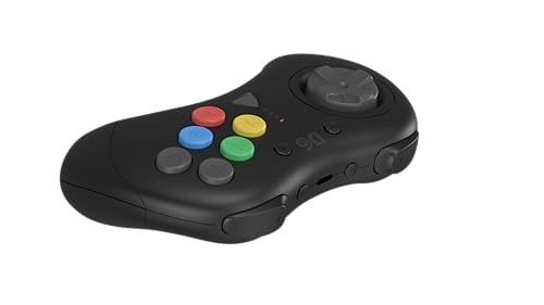 Retro Fighters D6 Wireless Controller (Black) - (DC) SEGA Dreamcast ACCESSORIES Retro Fighters