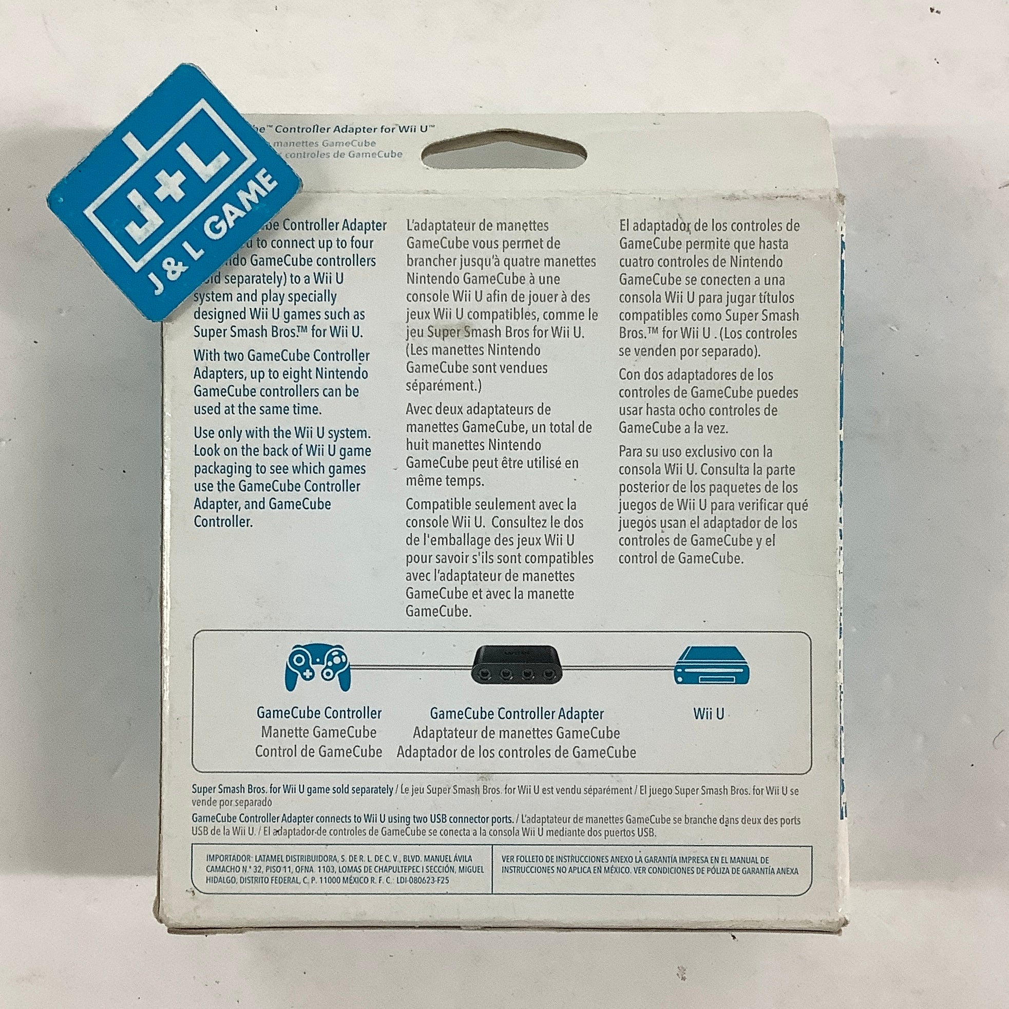 Nintendo Wii U Super Smash Bros. GameCube Adapter - Nintendo Wii U Accessories Nintendo