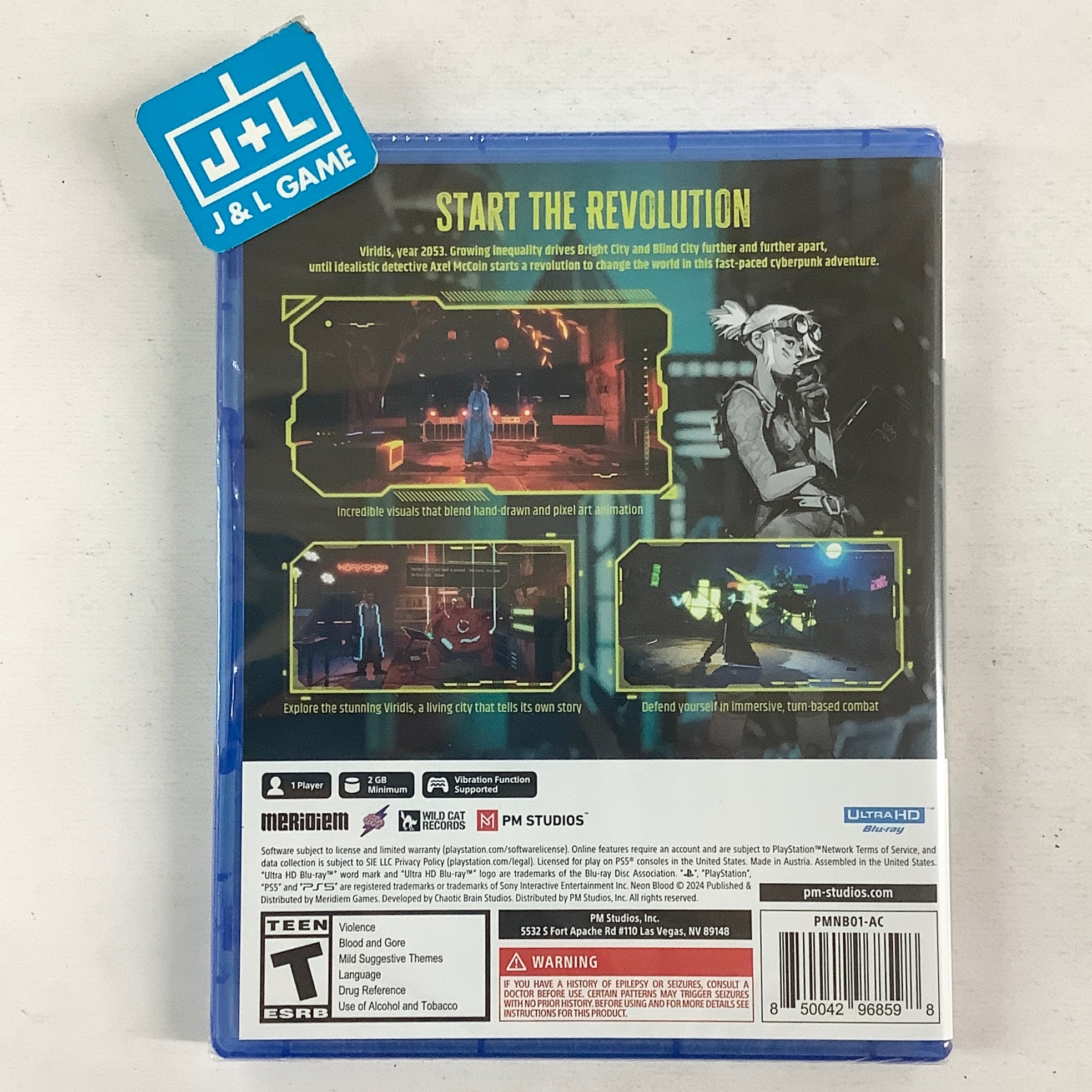Neon Blood - (PS5) PlayStation 5 Video Games PM Studios