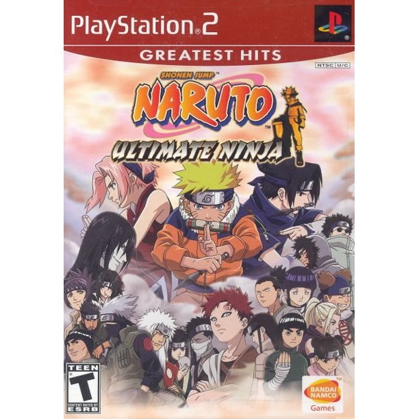 Naruto: Ultimate Ninja (Greatest Hits) - (PS2) PlayStation 2 [Pre-Owned] Video Games Bandai   