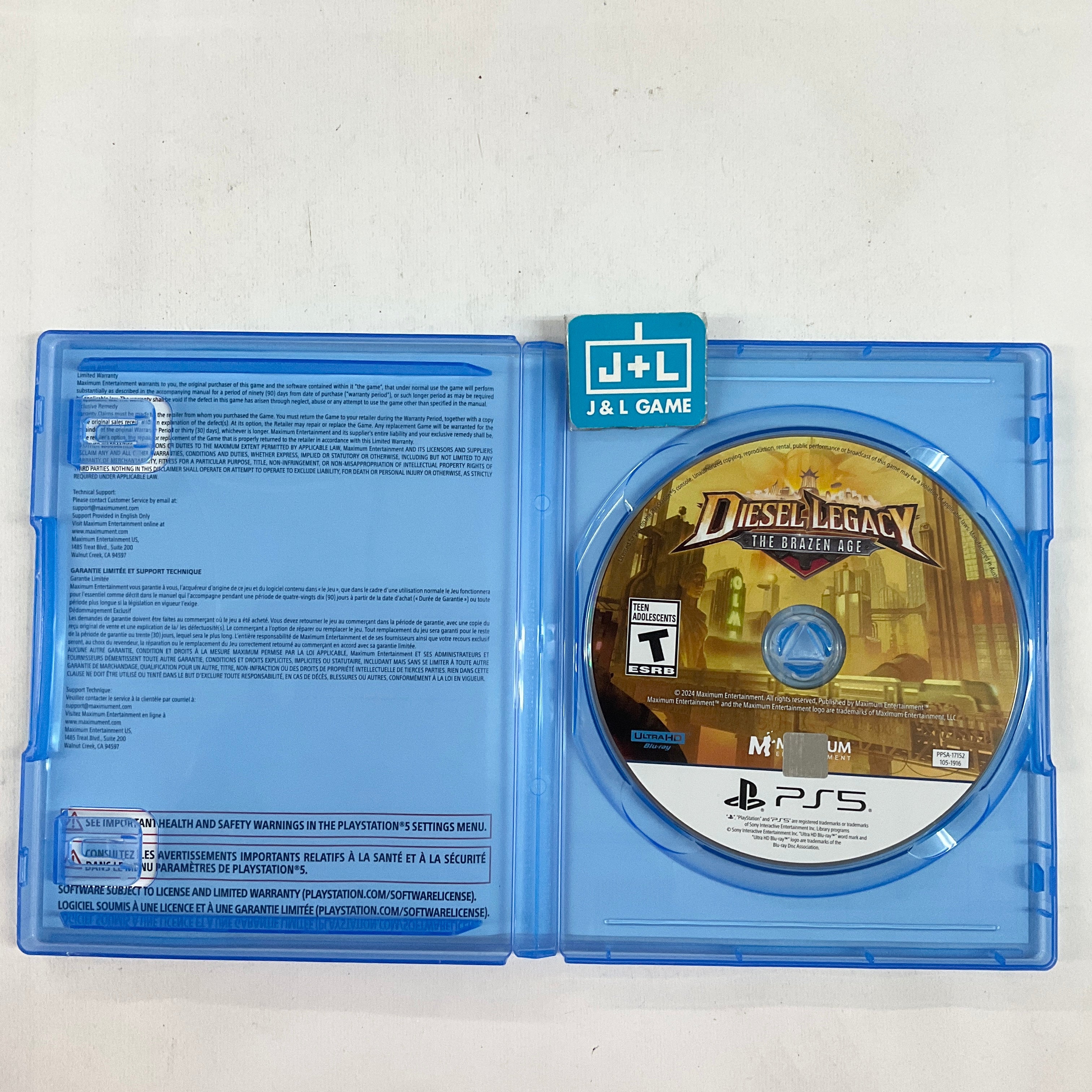Diesel Legacy: The Brazen Age - (PS5) PlayStation 5 [Pre-Owned] Video Games Maximum Entertainment