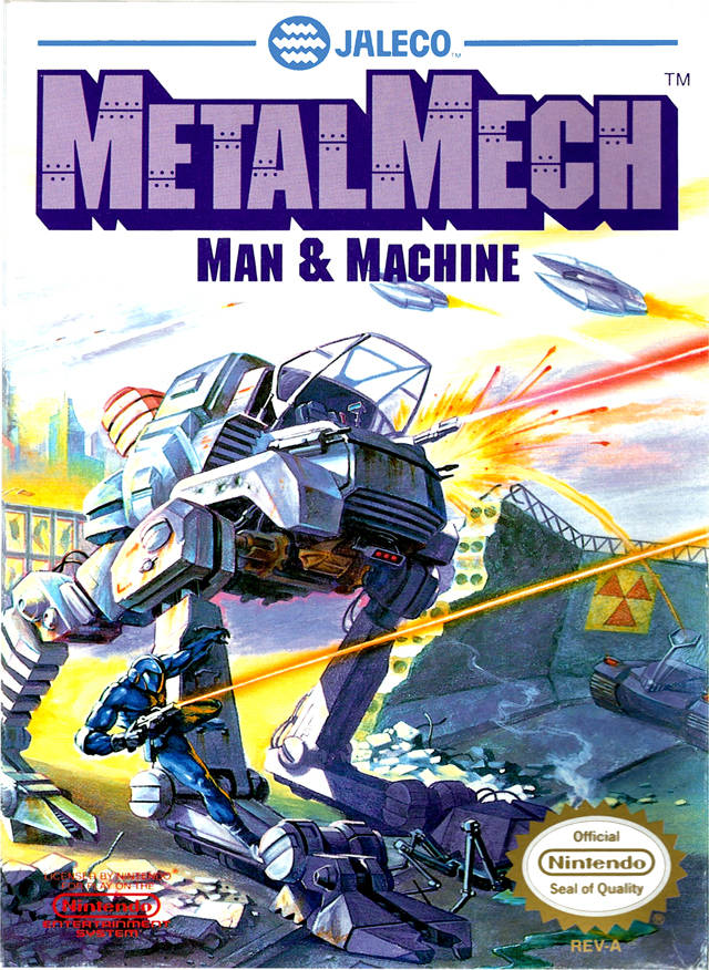 Metal Mech: Man & Machine - (NES) Nintendo Entertainment System [Pre-Owned] Video Games Jaleco   