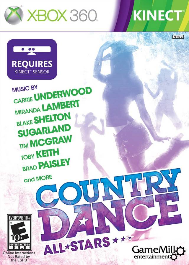 激安」COUNTRY DANCE ALL-STARS Xbox 360 海外版