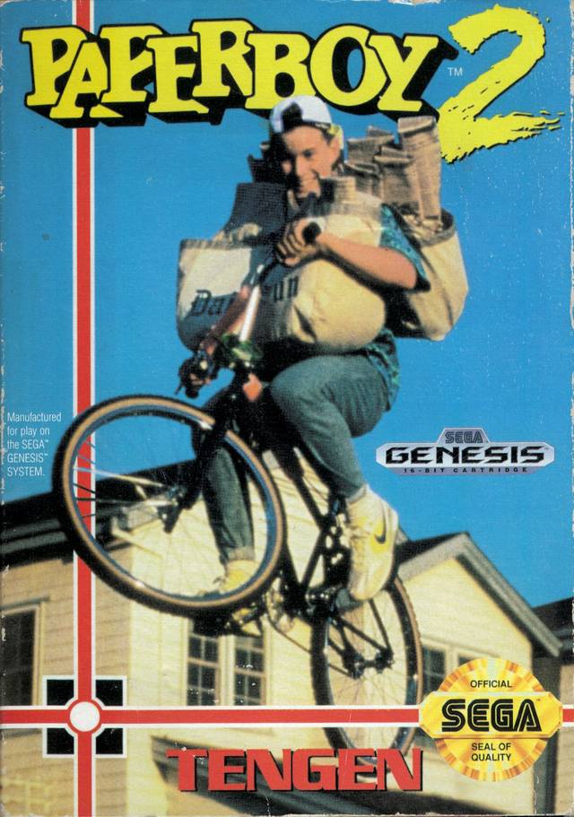 Paperboy 2 - (SG) Sega Genesis [Pre-Owned] Video Games Midway   