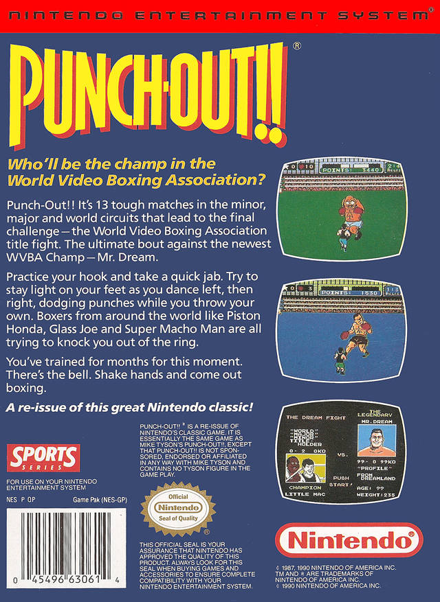 Punch-Out!! - (NES) Nintendo Entertainment System [Pre-Owned] Video Games Nintendo   