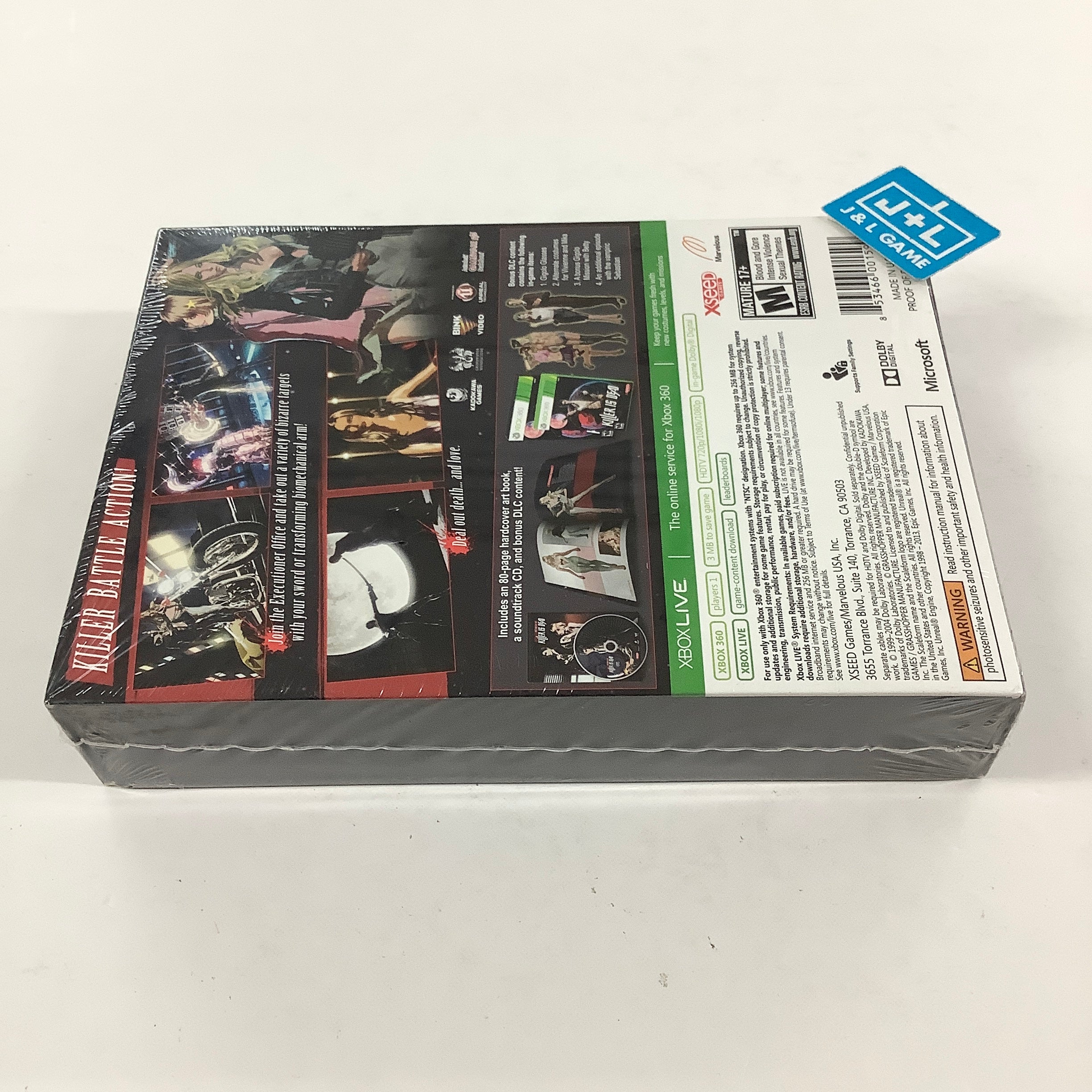 Killer Is Dead (Limited Edition) - Xbox 360 Video Games XSEED Games