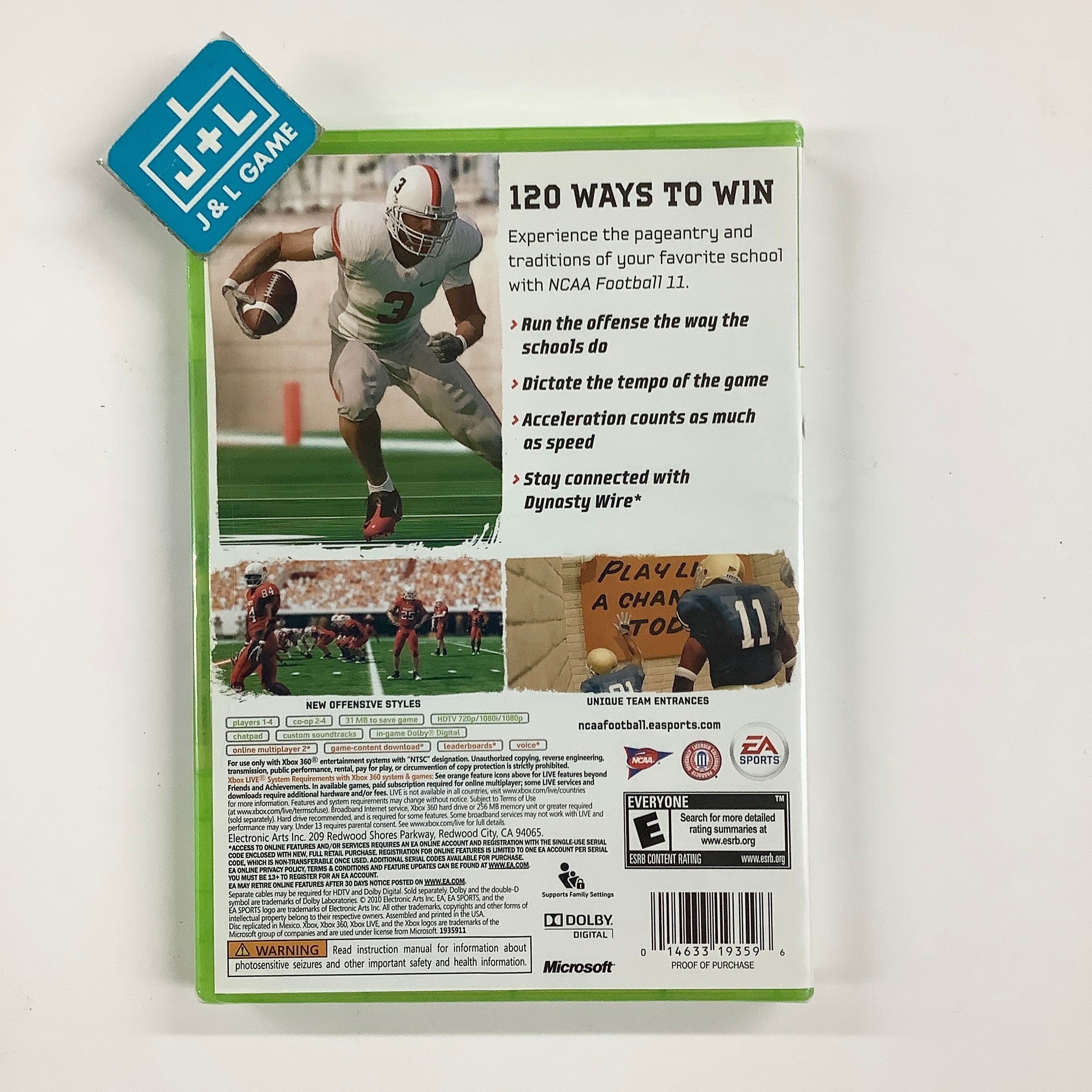 NCAA Football 11 - Xbox 360