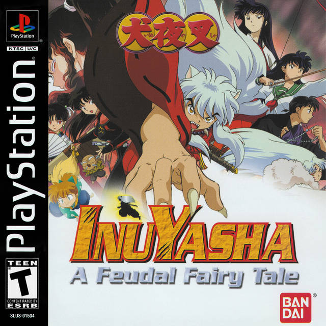 InuYasha: A Feudal Fairy Tale - (PS1) PlayStation 1 [Pre-Owned] Video Games Bandai   